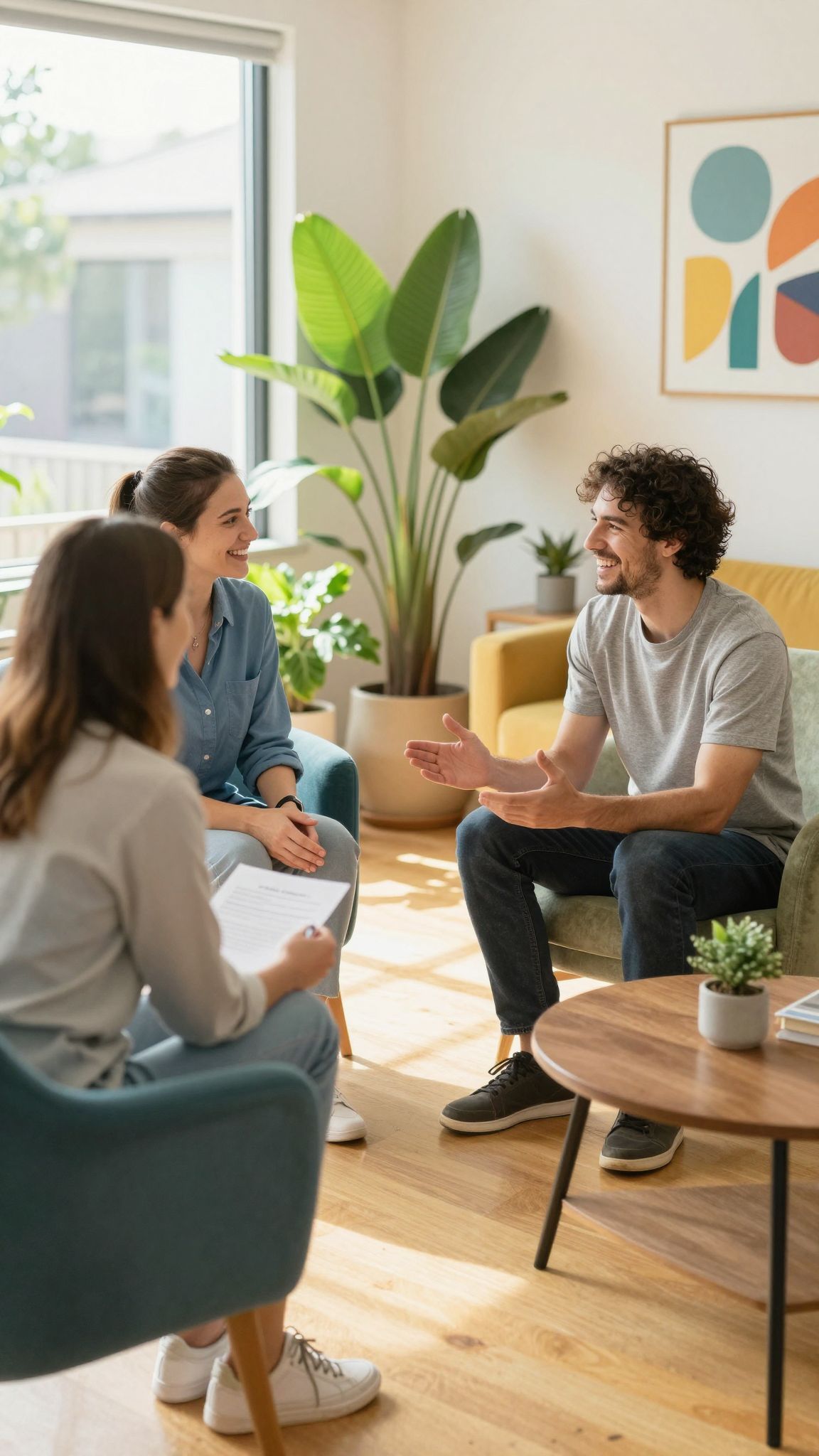 A hatékony kommunikáció fejleszti a terapeuta kapcsolatát kliensekkel.