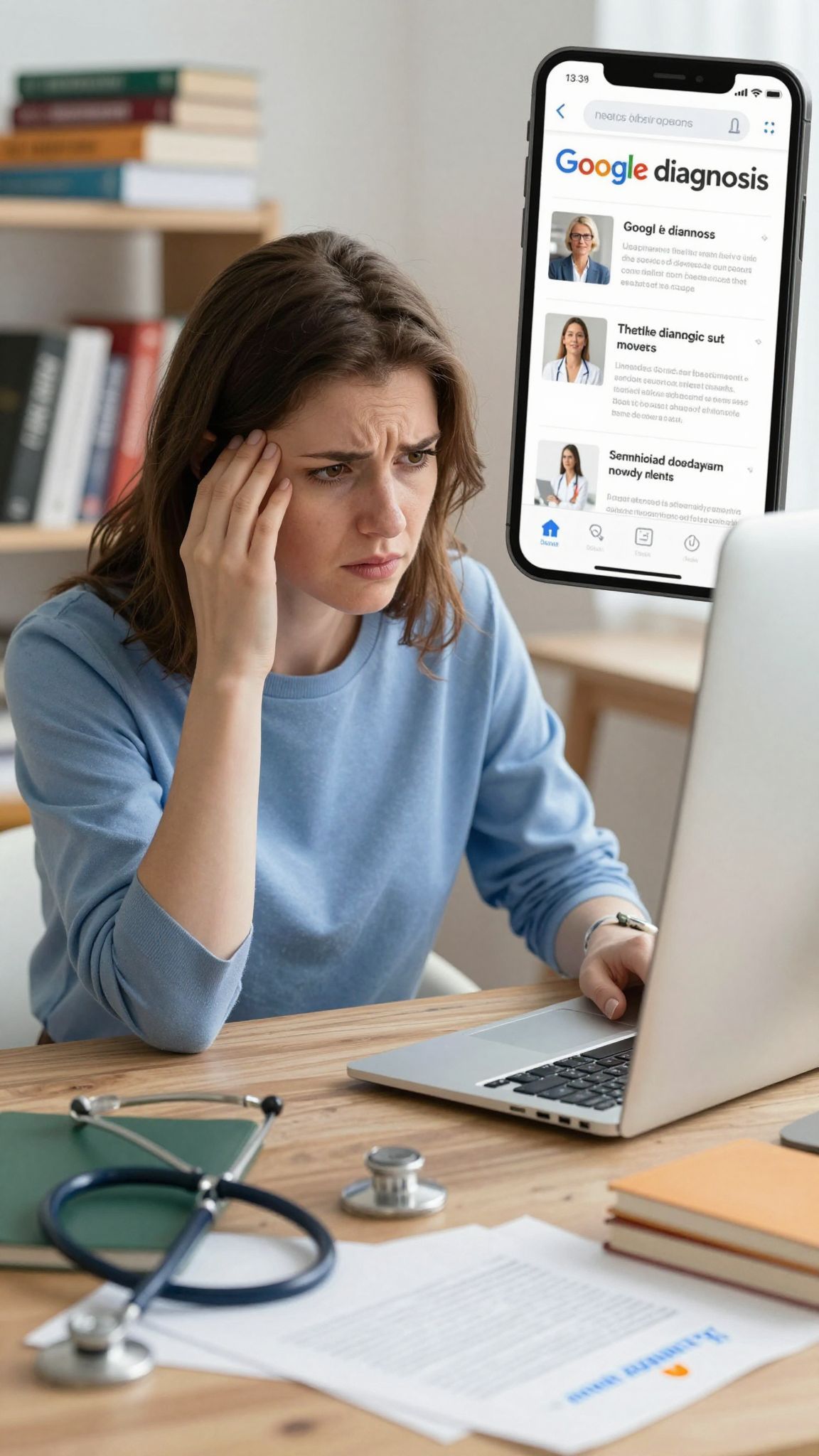 A Google-diagnózis fokozza a nocebo-hatást és félelmeket.