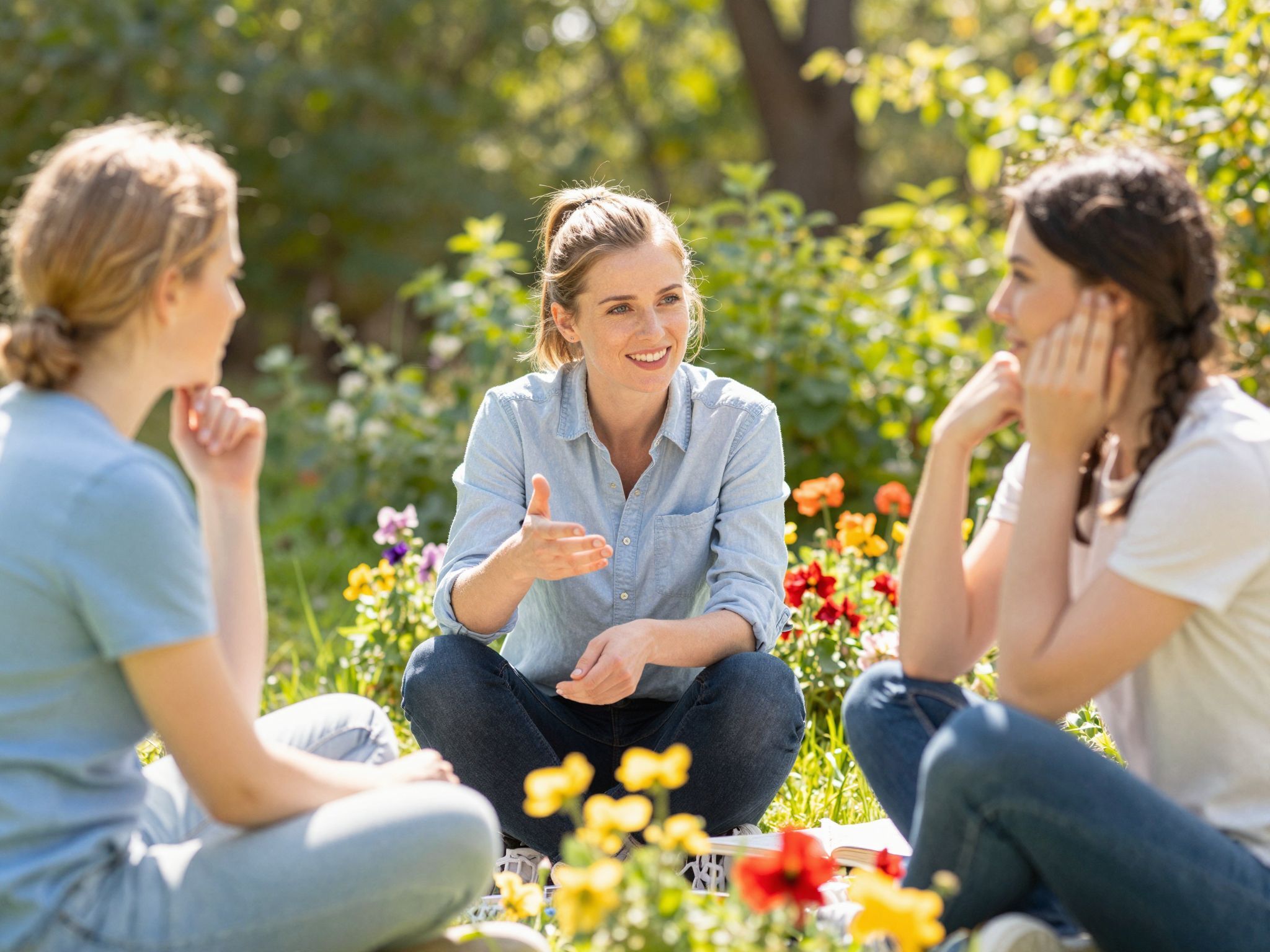 A párbeszéd mélyebb önismeretet és tisztánlátást nyújt.