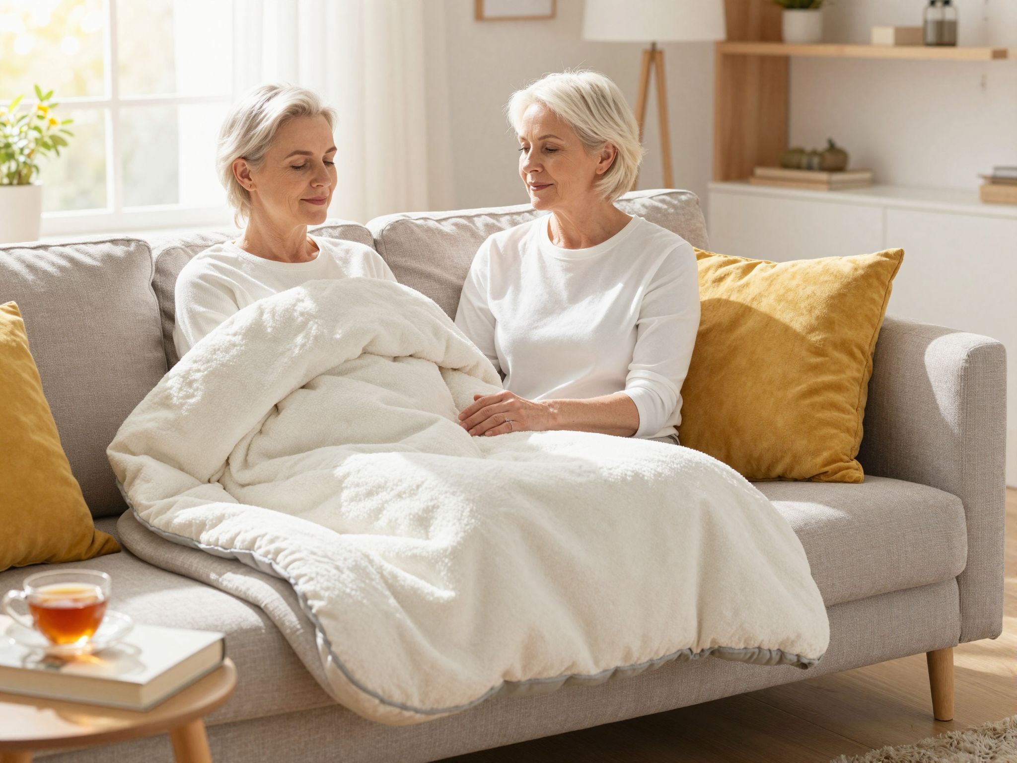 A súlyozott takaró csökkentheti a szorongást és feszültséget.