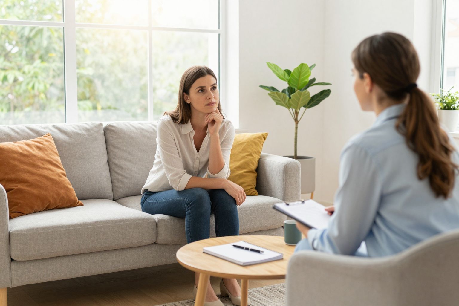 A szakmai segítség gyorsíthatja a szorongás leküzdését.