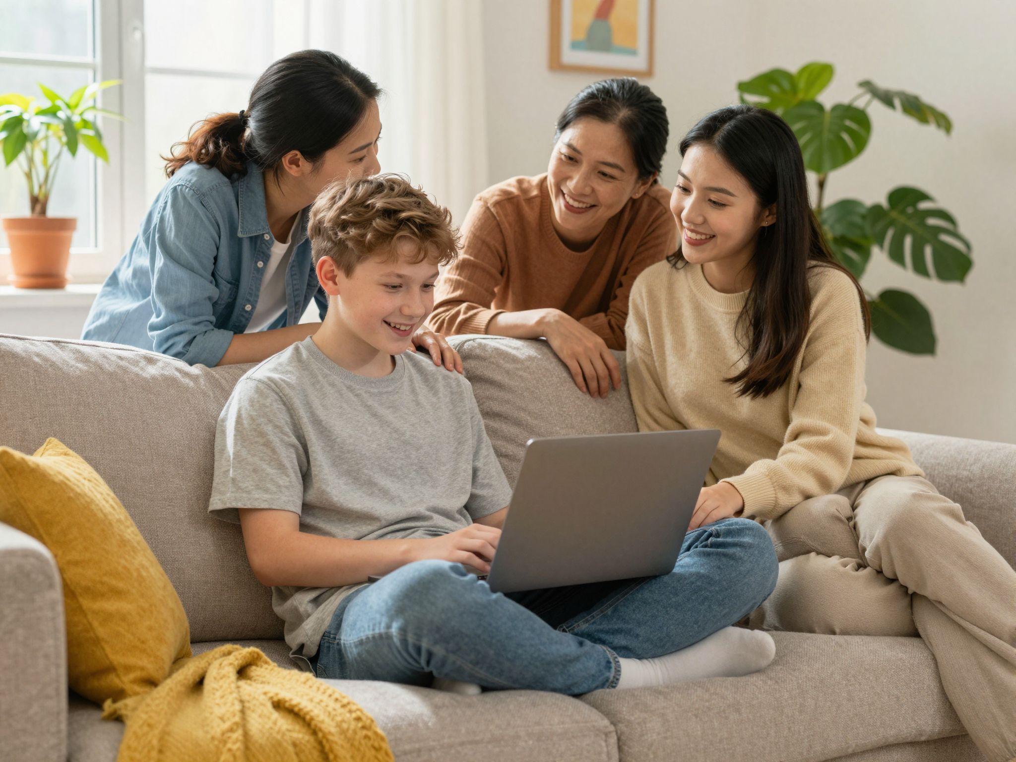 A szülői támogatás erősíti a tinédzserek önbizalmát.