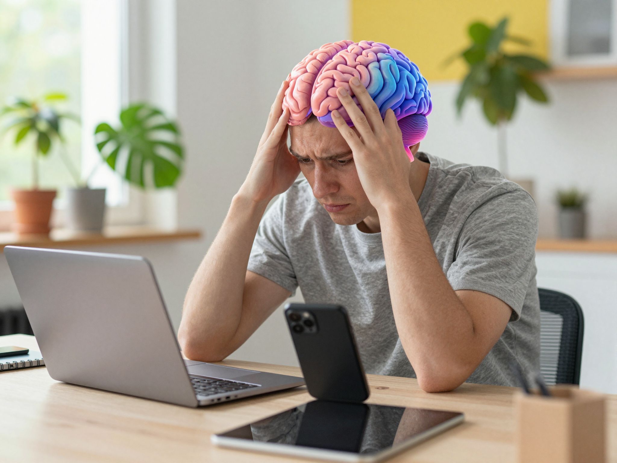 A szürkeállomány zsugorodása csökkenti a kognitív teljesítményt.