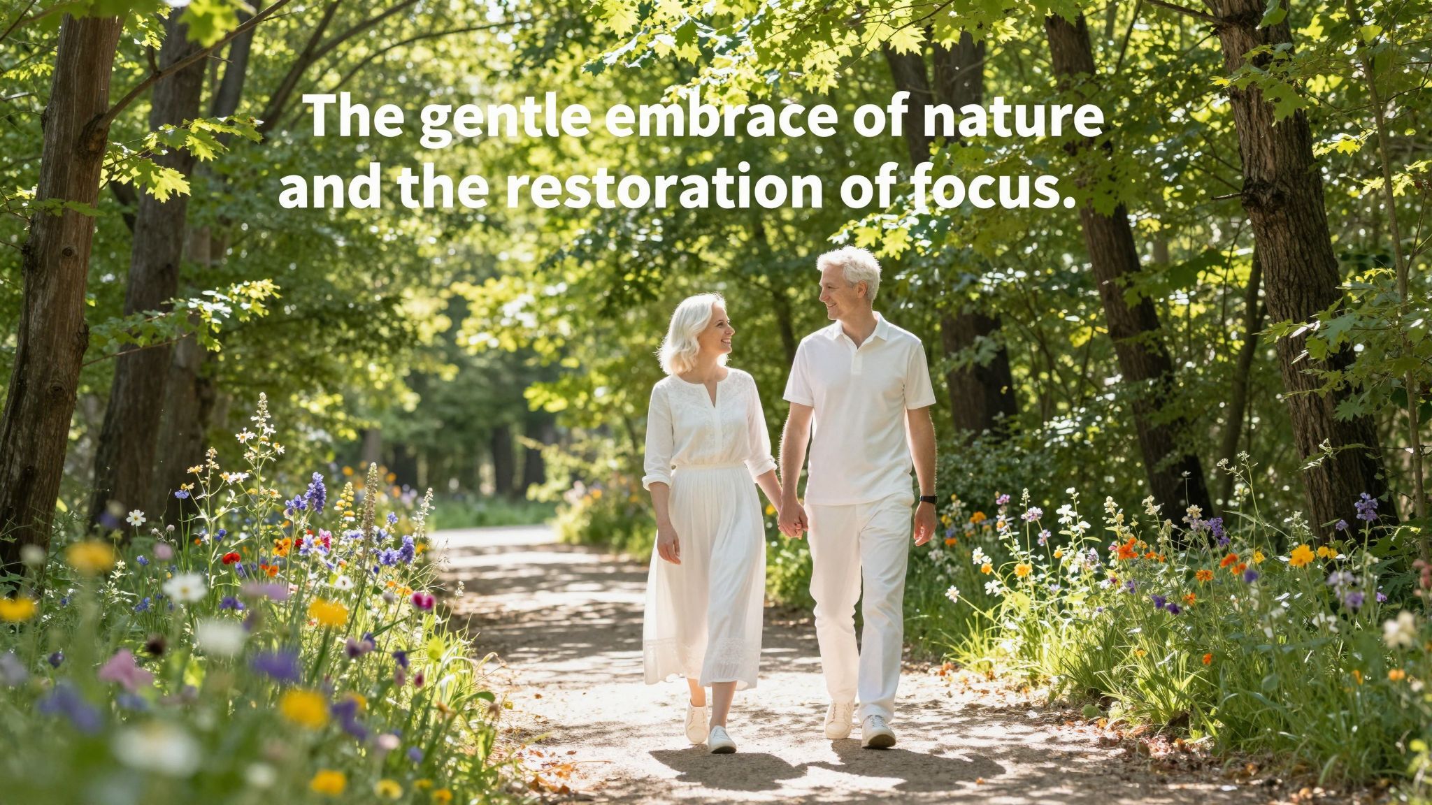 A természet csodái helyreállítják a mentális egyensúlyt.