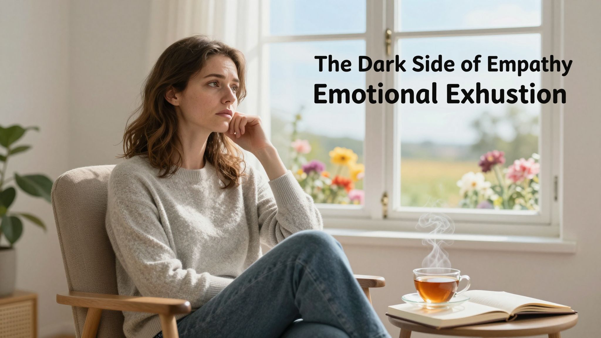 Az empátia túlfeszítése érzelmi kimerüléshez vezethet.