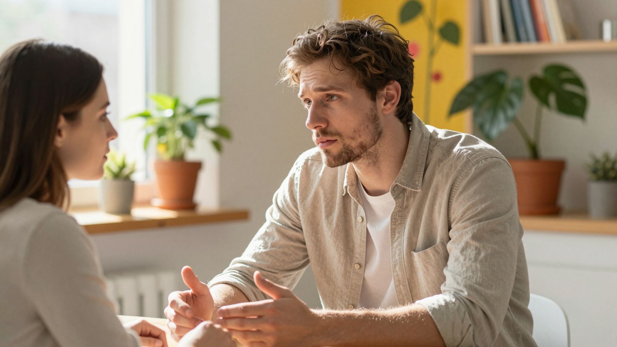 Az én-üzenetek segítenek elkerülni a defensív reakciókat.