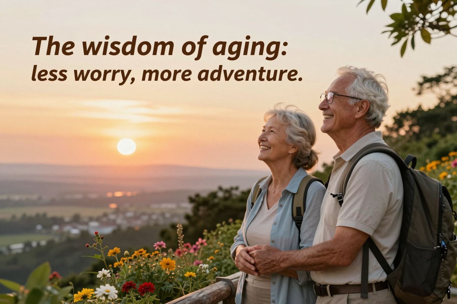 Az idősebbek kalandosabbak, kevesebb a félelem és aggódás.