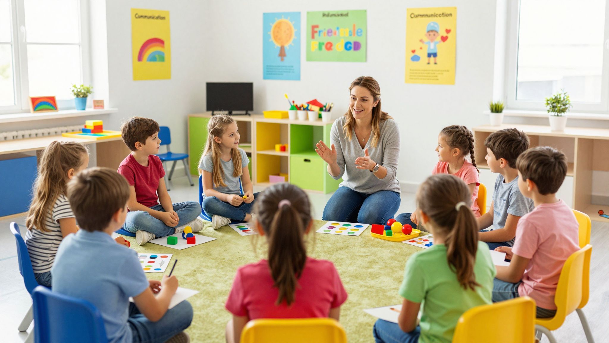 Az inkluzív oktatás javíthatja a nyelvi fejlődést.