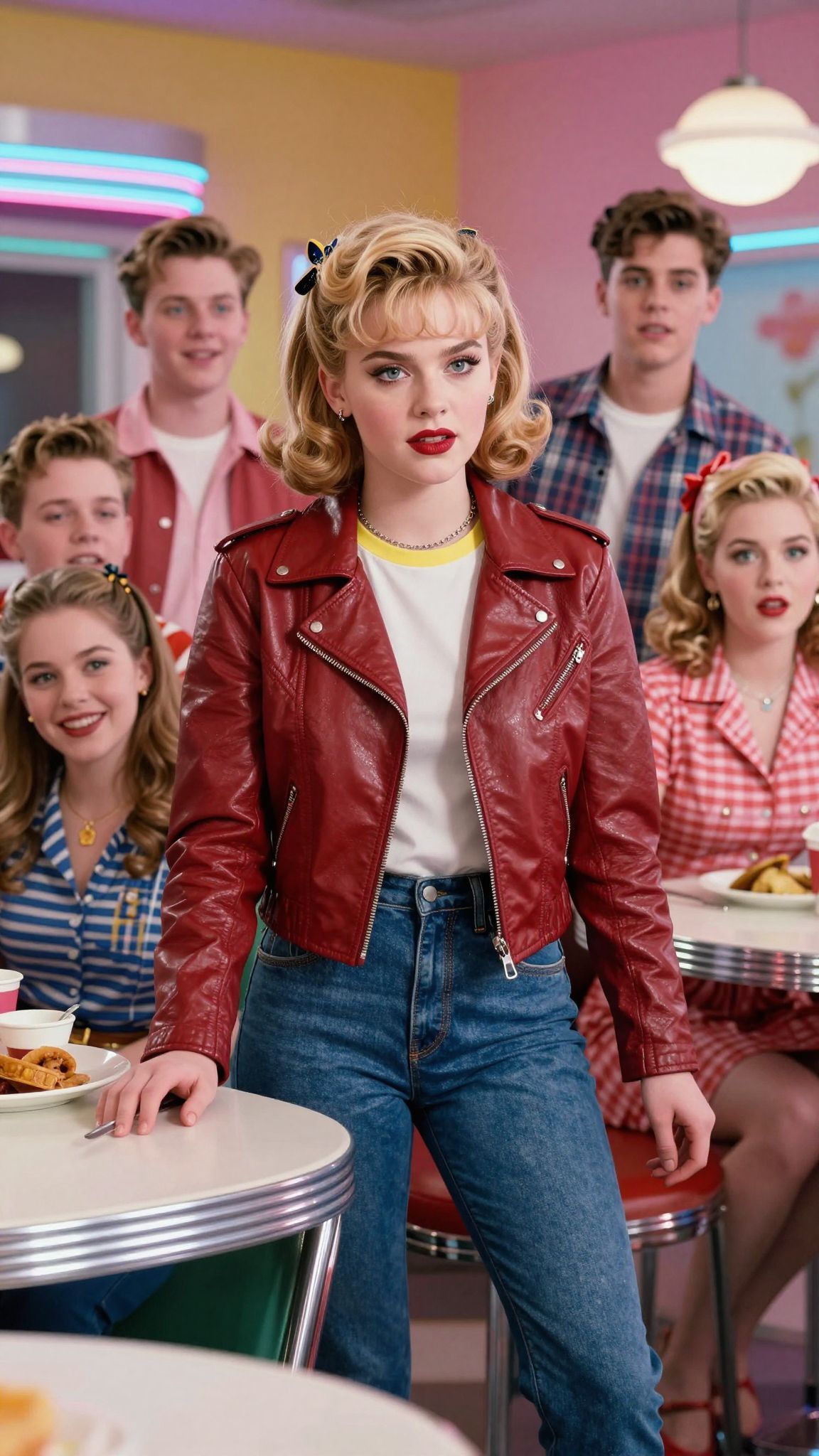 Rizzo karaktere a lázadás és a sebezhetőség szimbóluma.