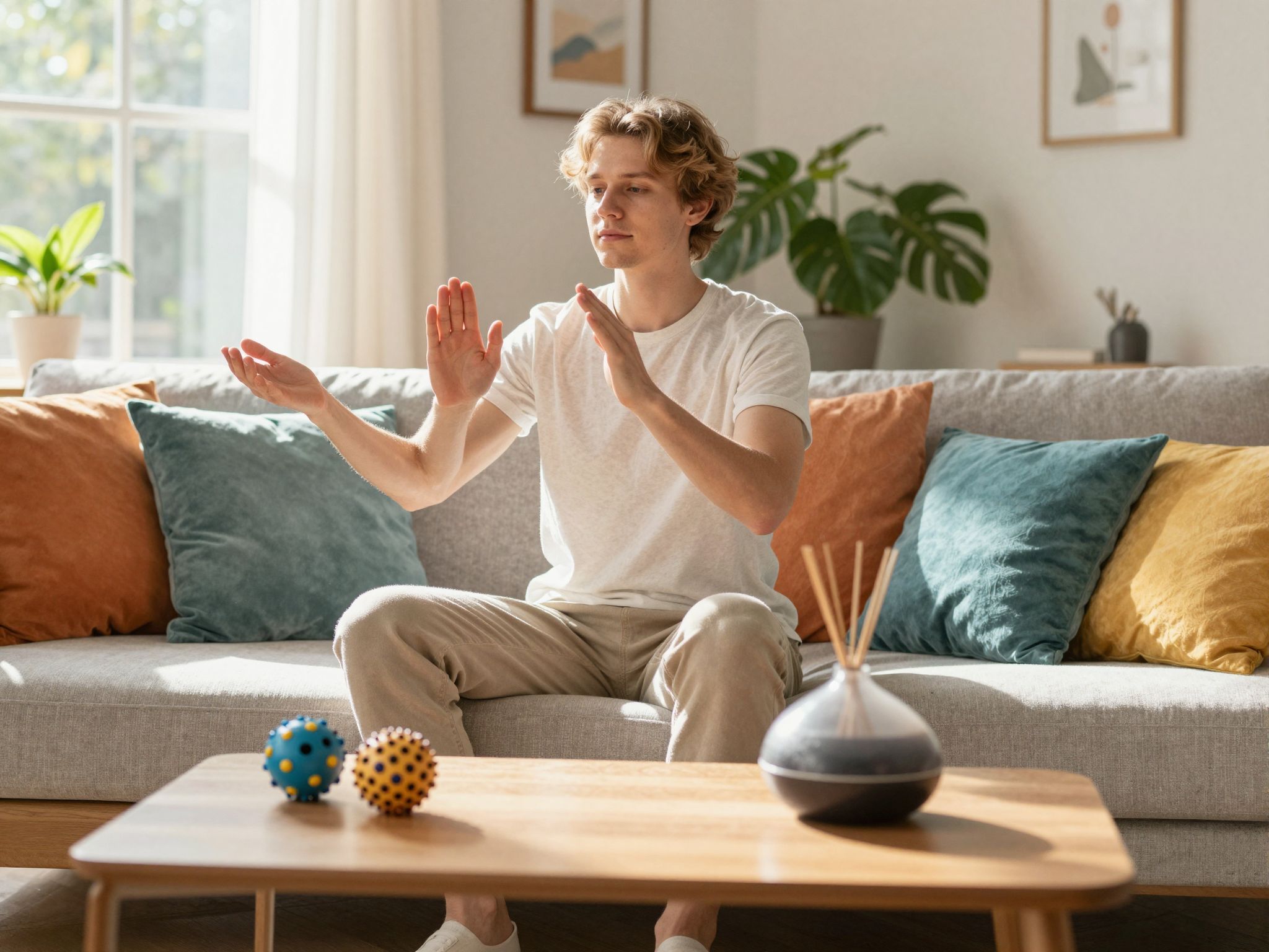 A bilaterális stimuláció segít a stressz csökkentésében.