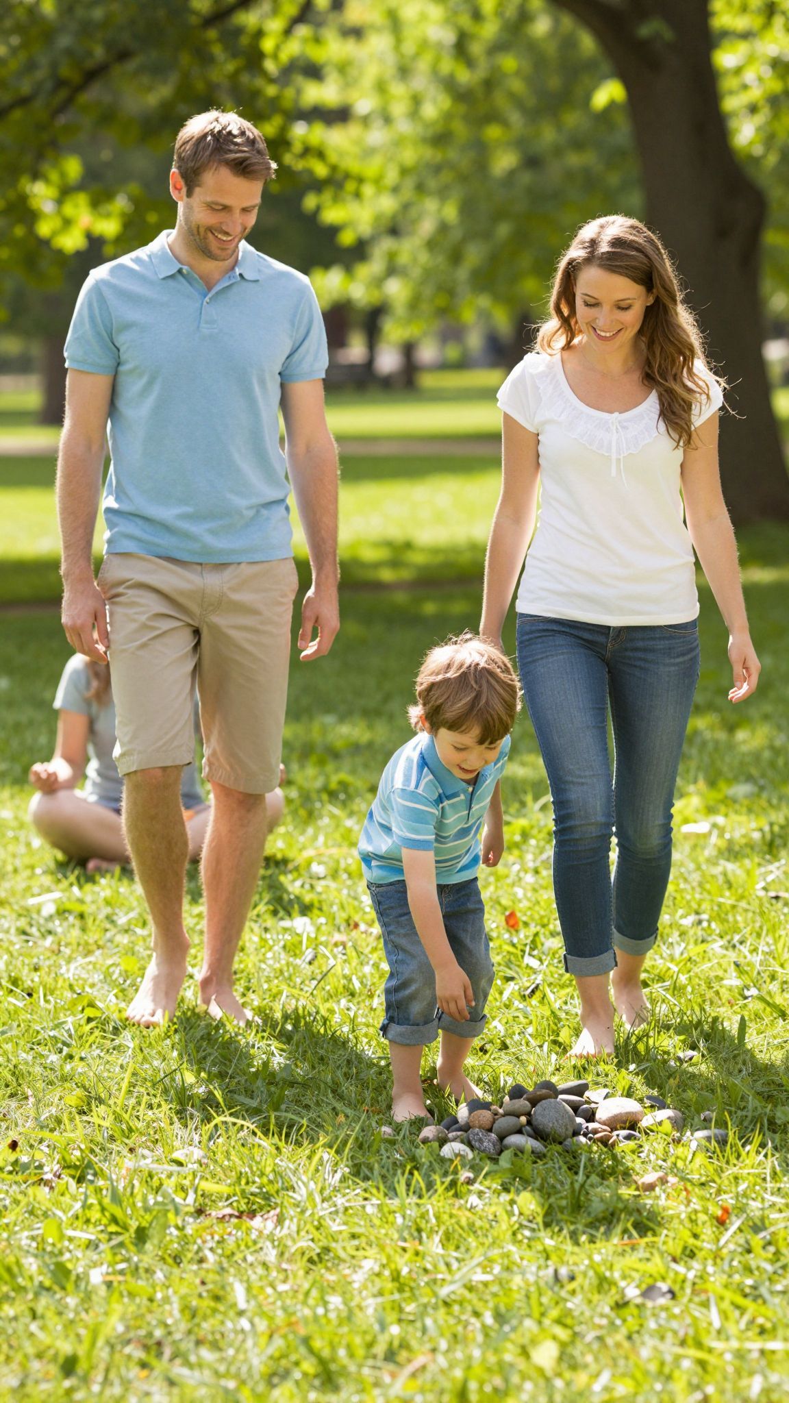 Napi séta a természetben segít a földelésben.