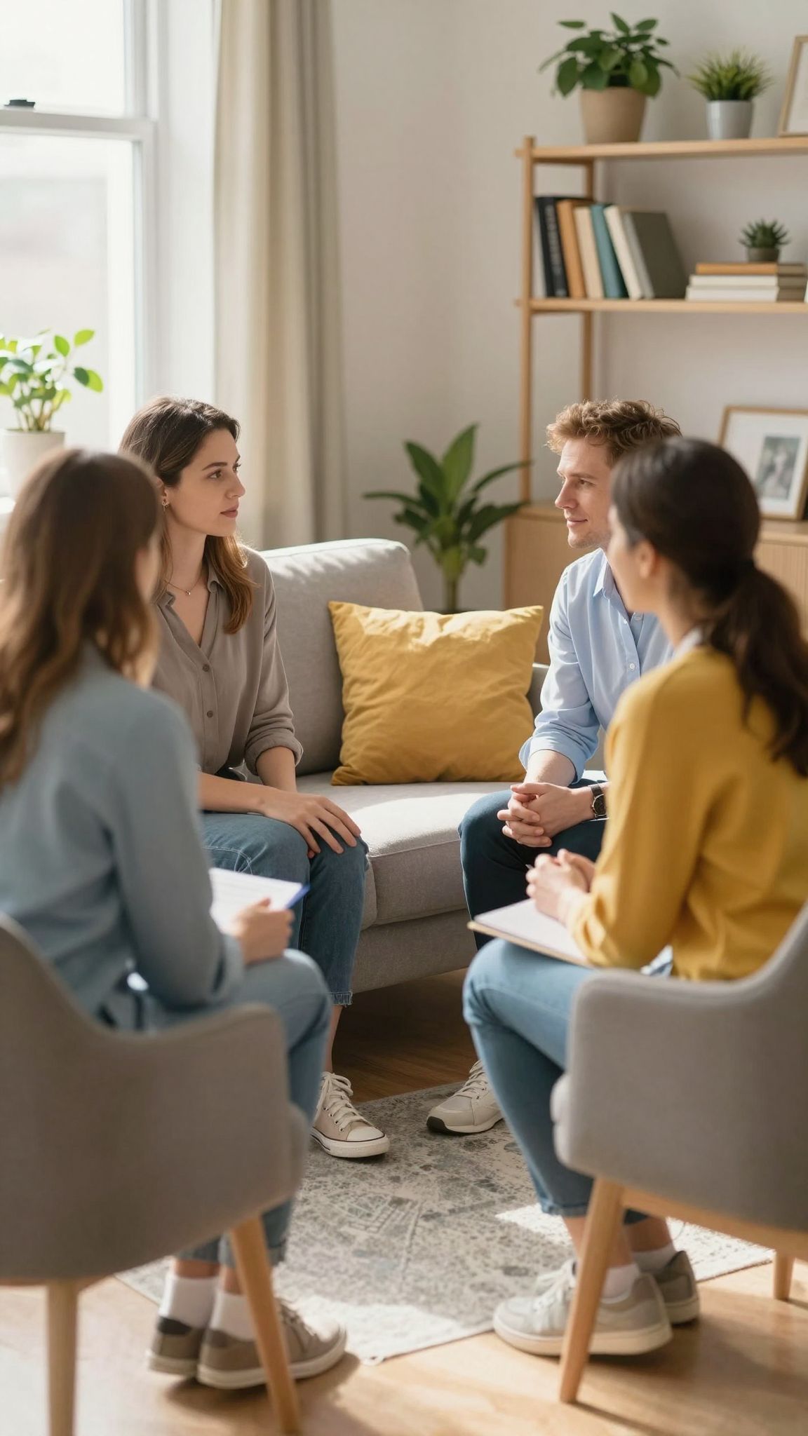 Pszichoanalízis ajánlott mélyebb belső konfliktusok feldolgozására.