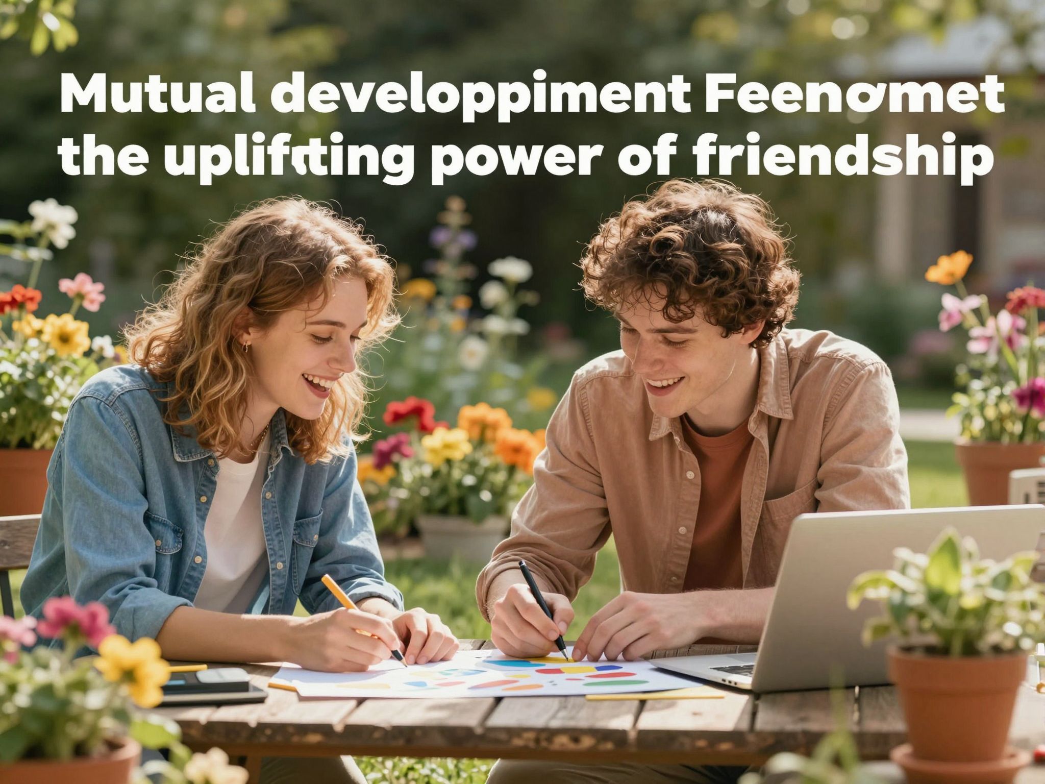 A barátok együtt növekednek, erősítve egymást az úton.