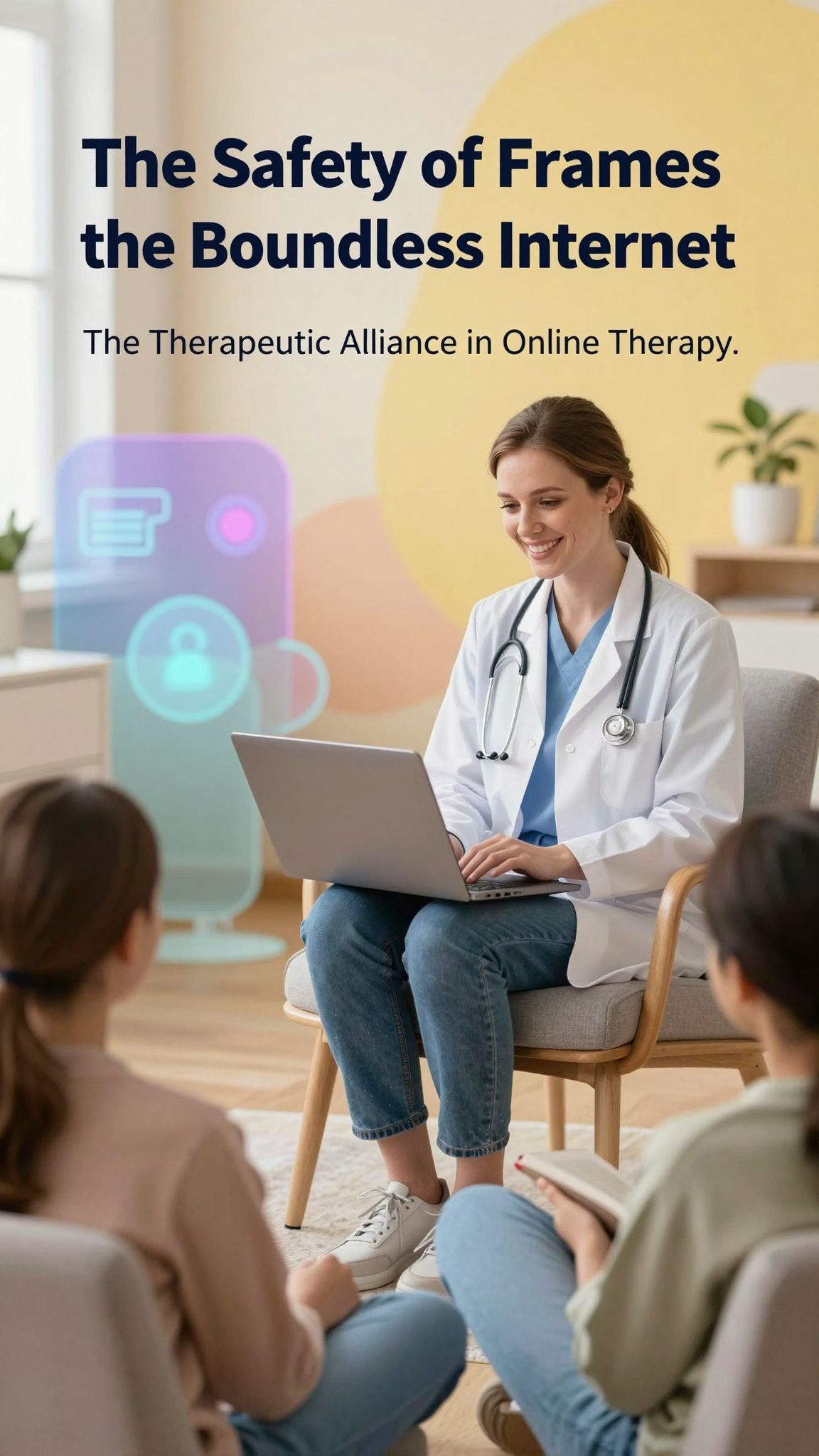A keretek erősítik a biztonságos online terápiás élményeket.