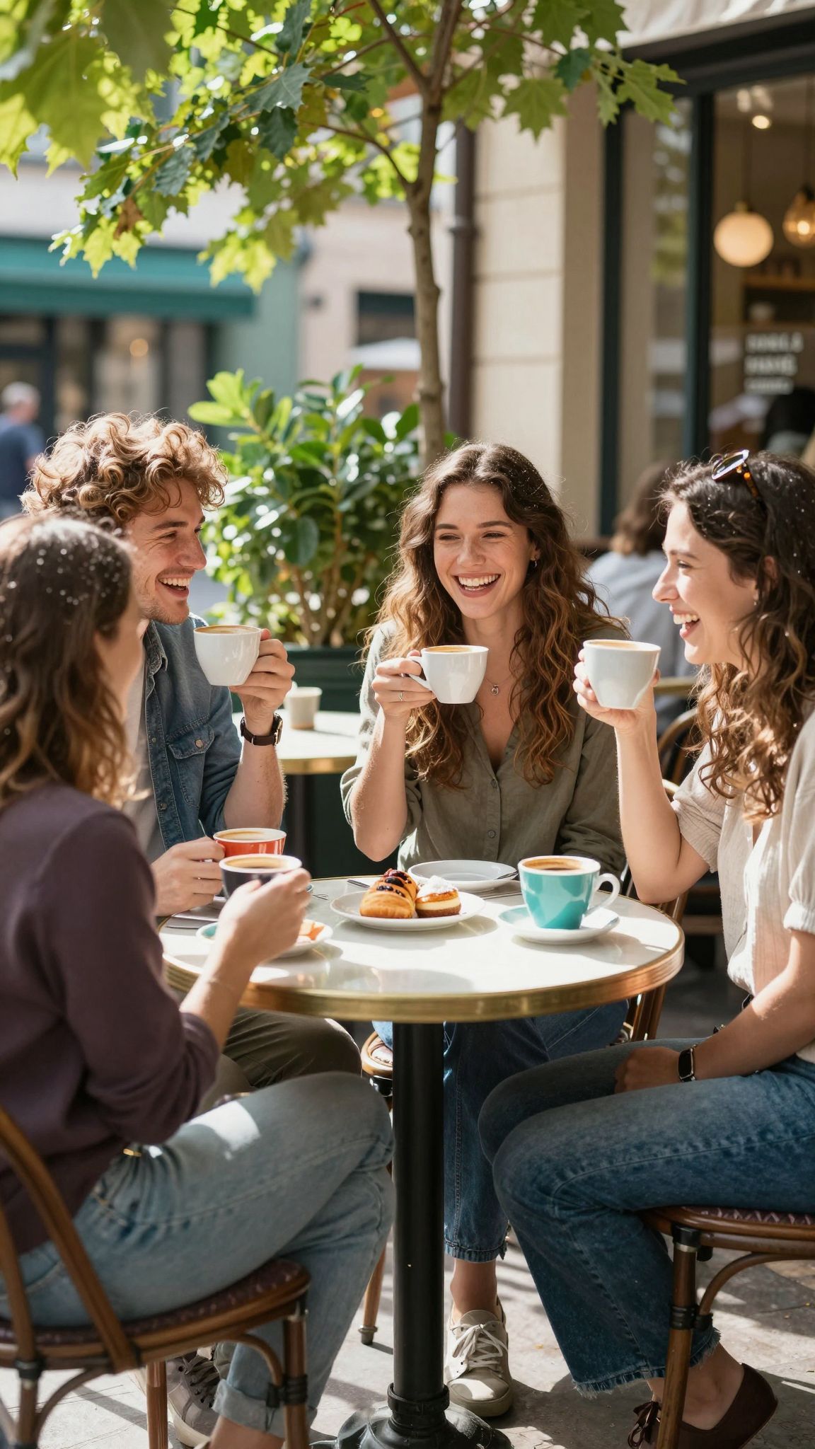 A koffein fokozza a boldogságérzetet és a szociális kapcsolatokat.