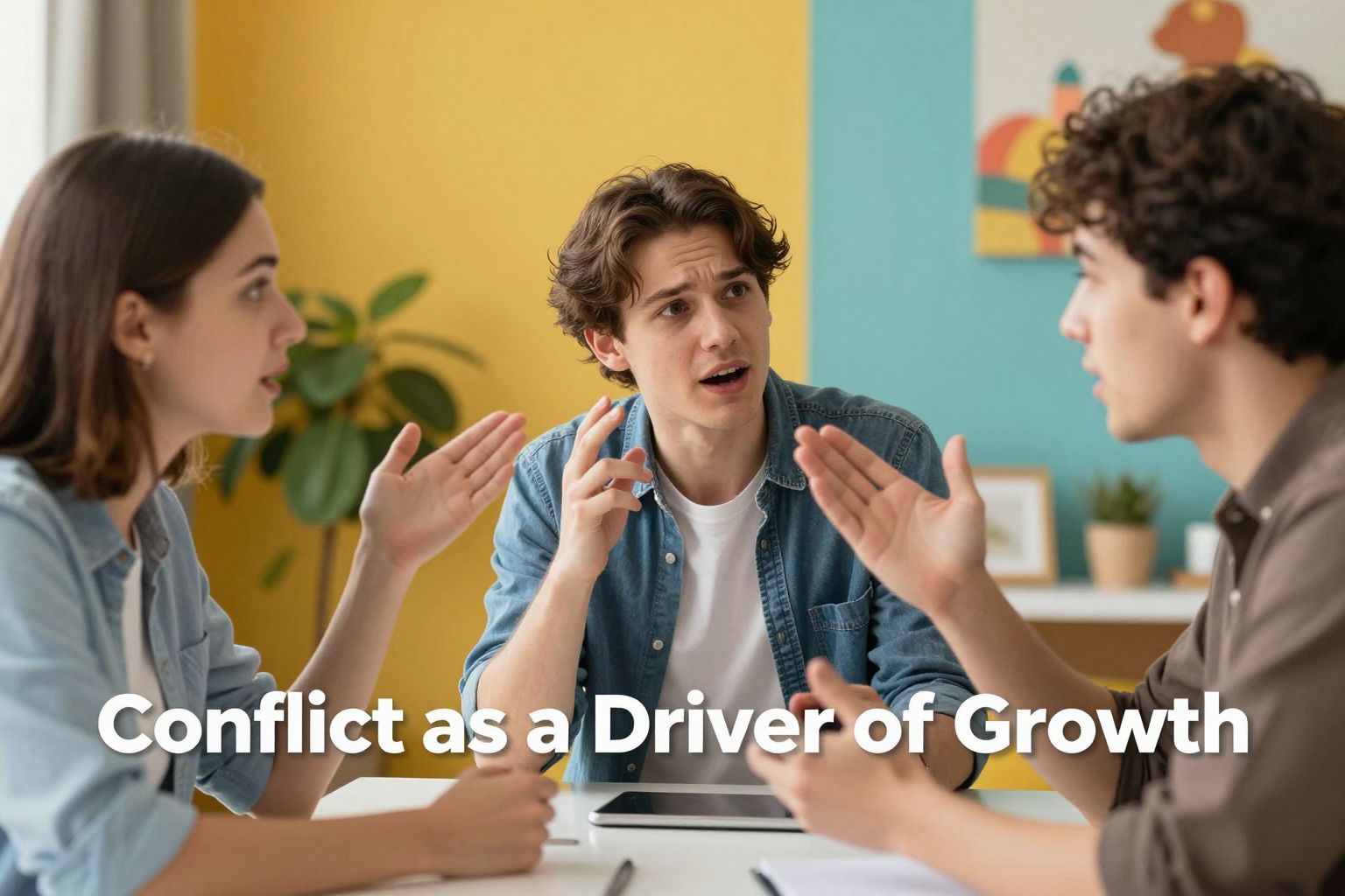 A konfliktus növelheti a kreativitást és a fejlődést.