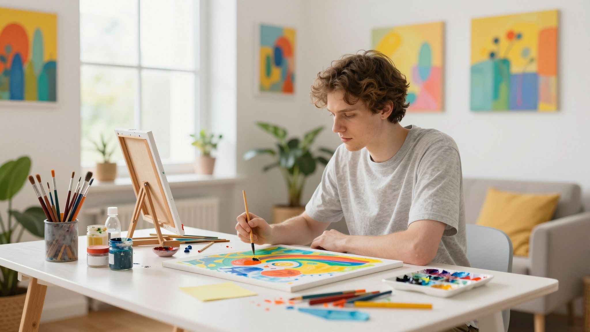 A kreativitás tükrözi belső érzéseink és gondolataink mélységét.