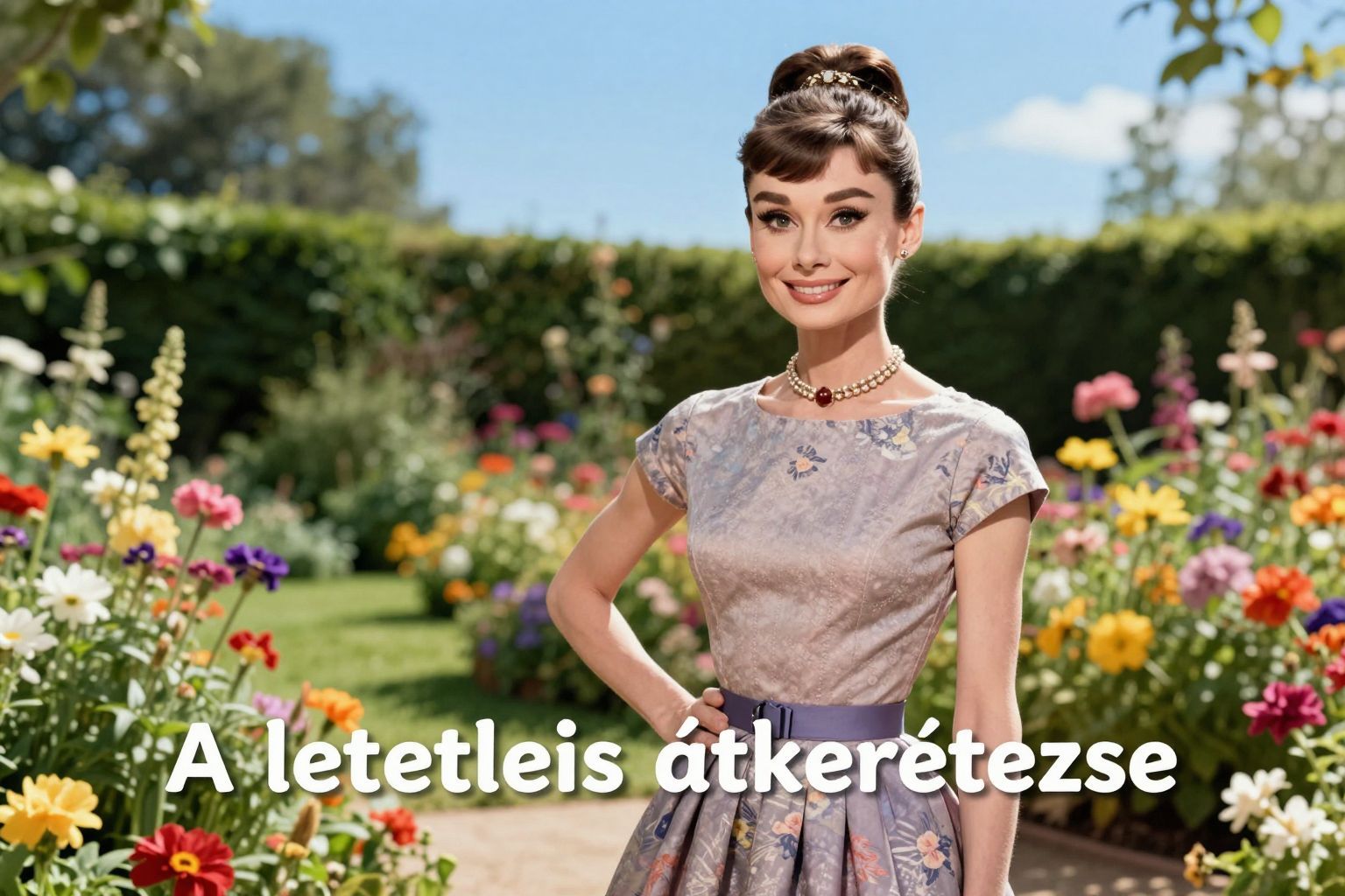 Audrey Hepburn hitte, hogy a nehézségek lehetőségekké válhatnak.