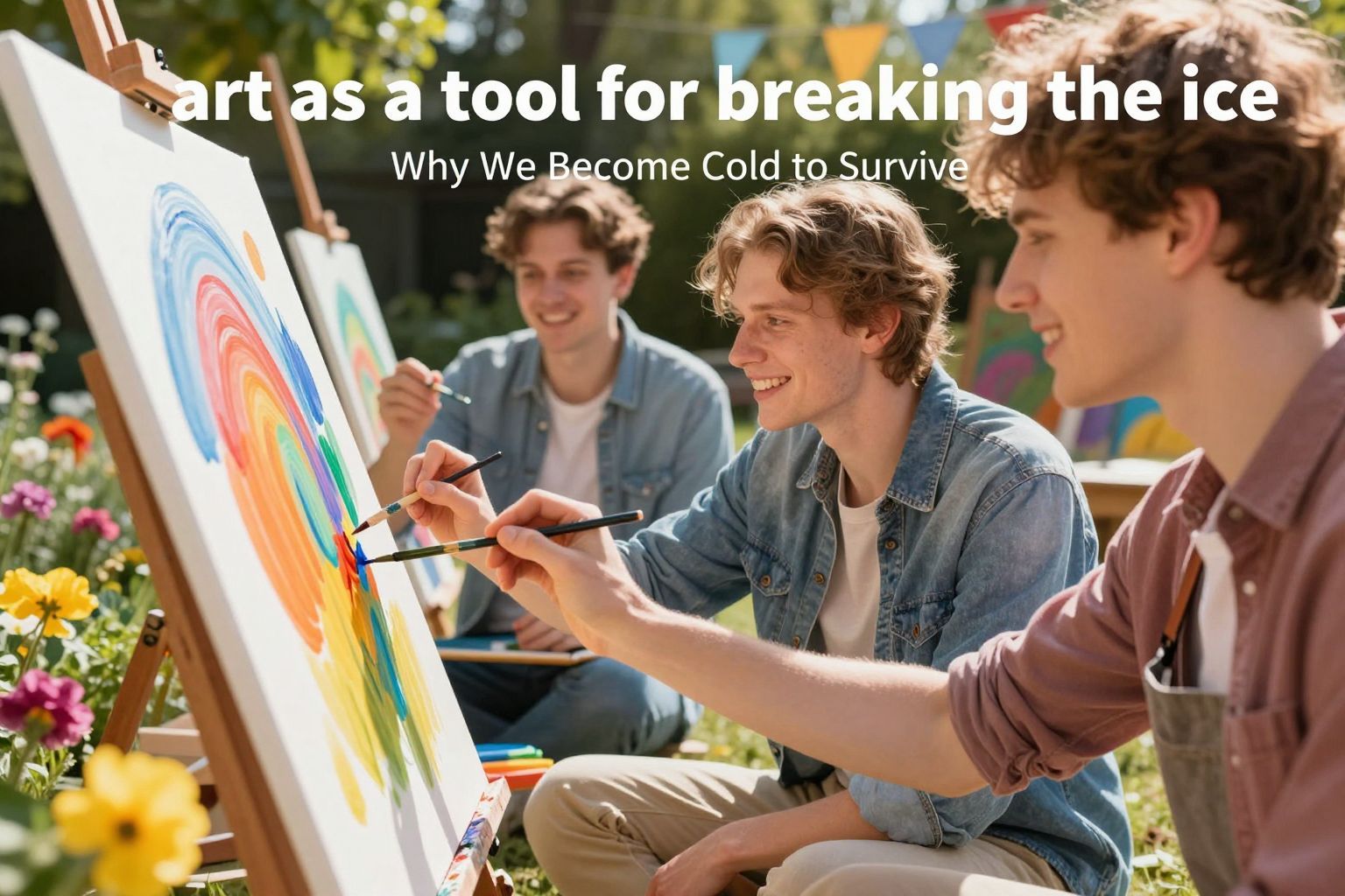 A művészet segít érzelmeink kifejezésében és kapcsolódásban.