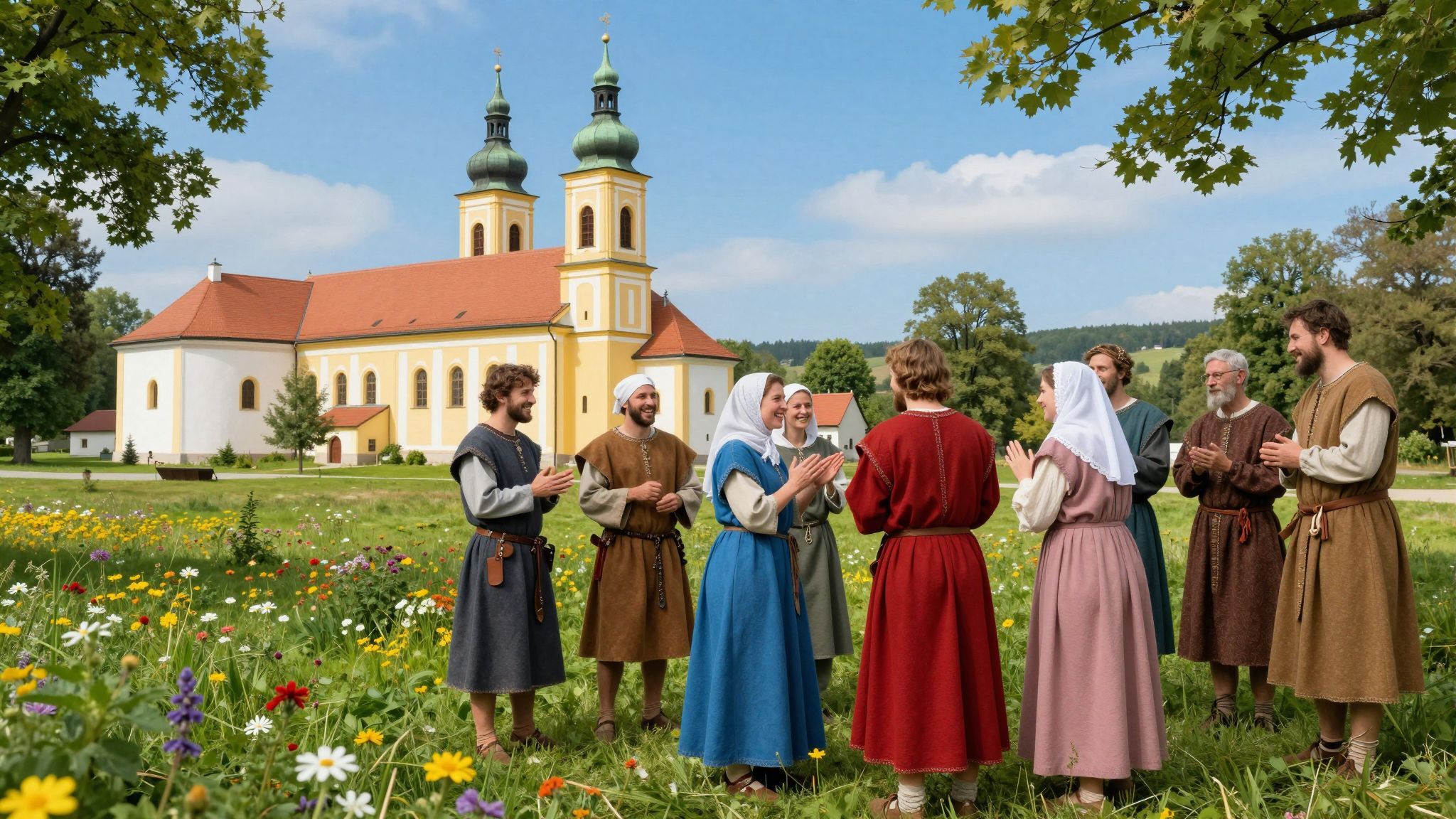 Hildegárd kolostorai a női szellemiség központjai lettenek.