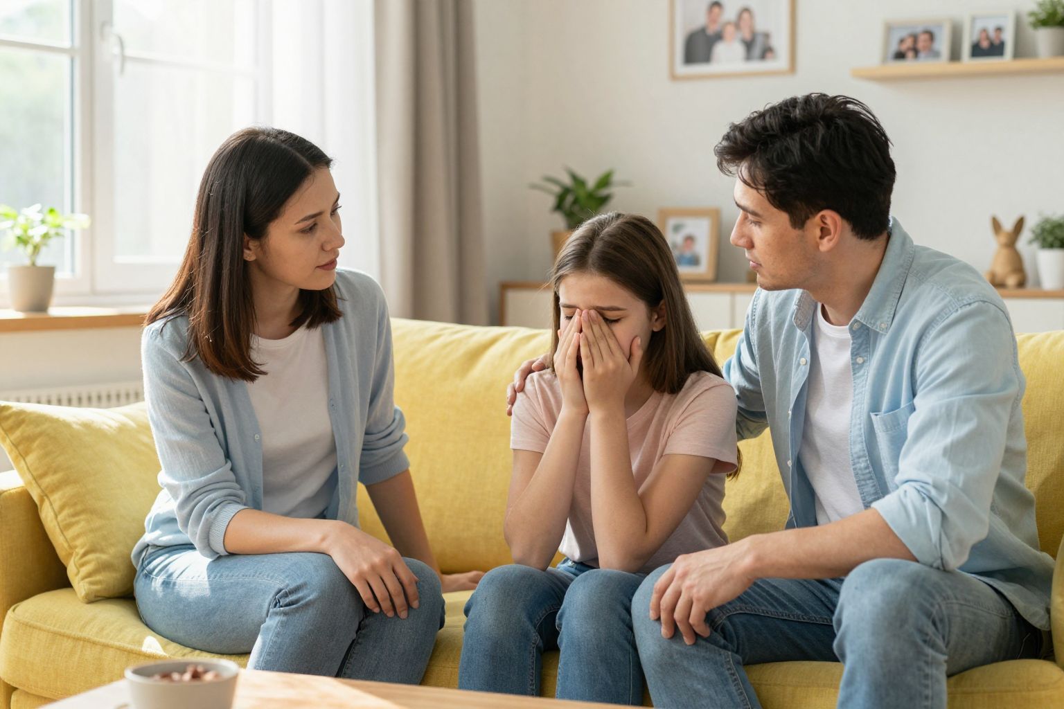 A terápia segíthet a családi kapcsolatok helyreállításában.