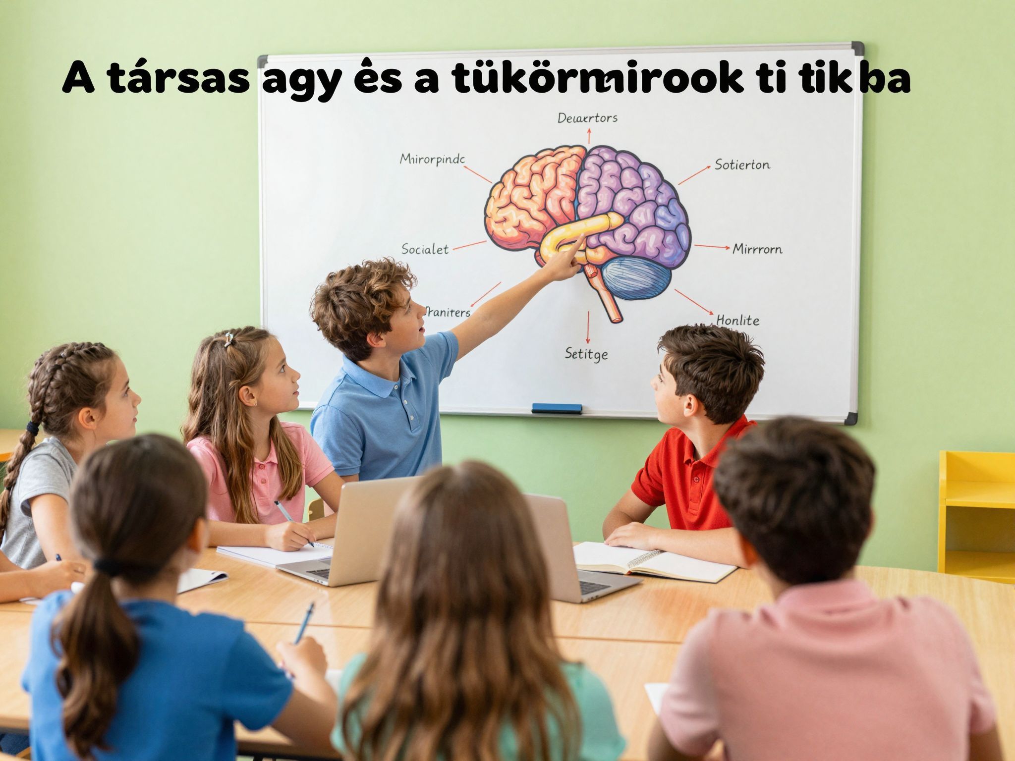 A tükörneuronok szerepe a társas interakciókban alapvető.