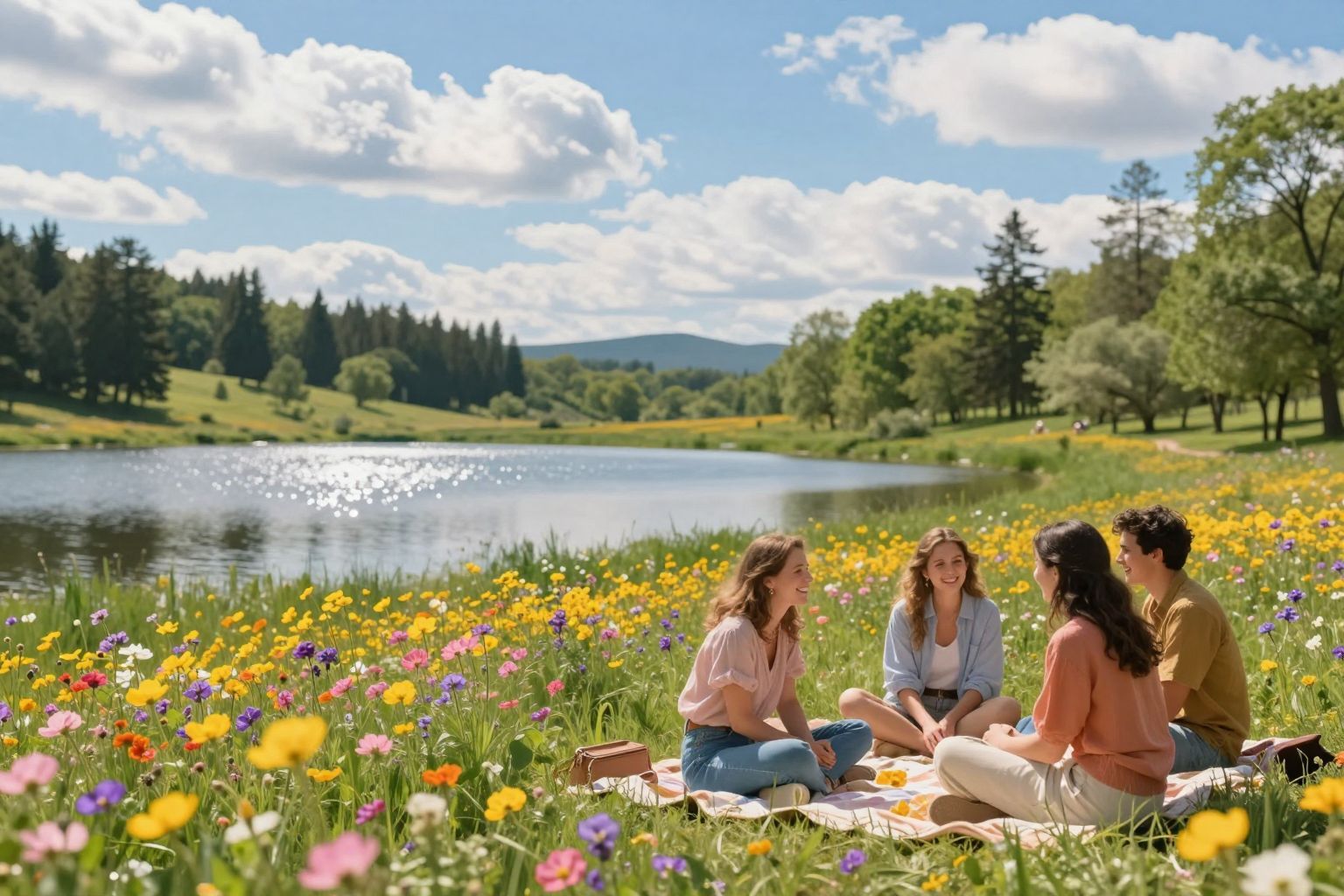 A természet szépsége inspirálja az emberi kreativitást.