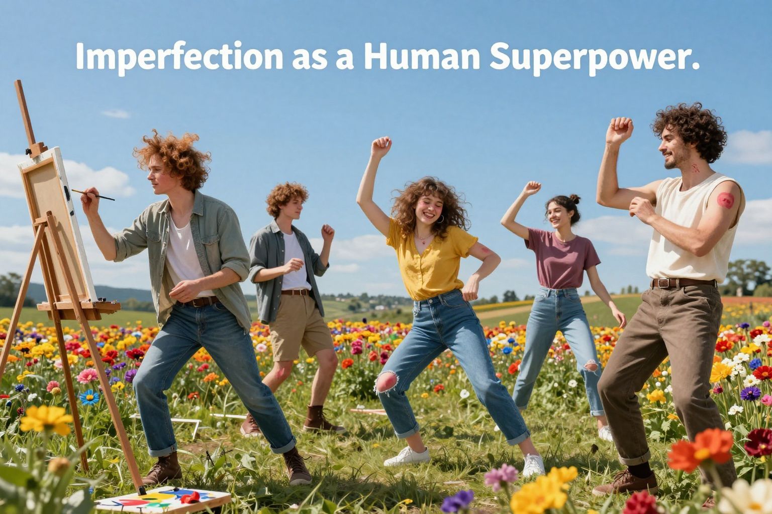 A tökéletlenség kreativitást és fejlődést ösztönöz az emberben.