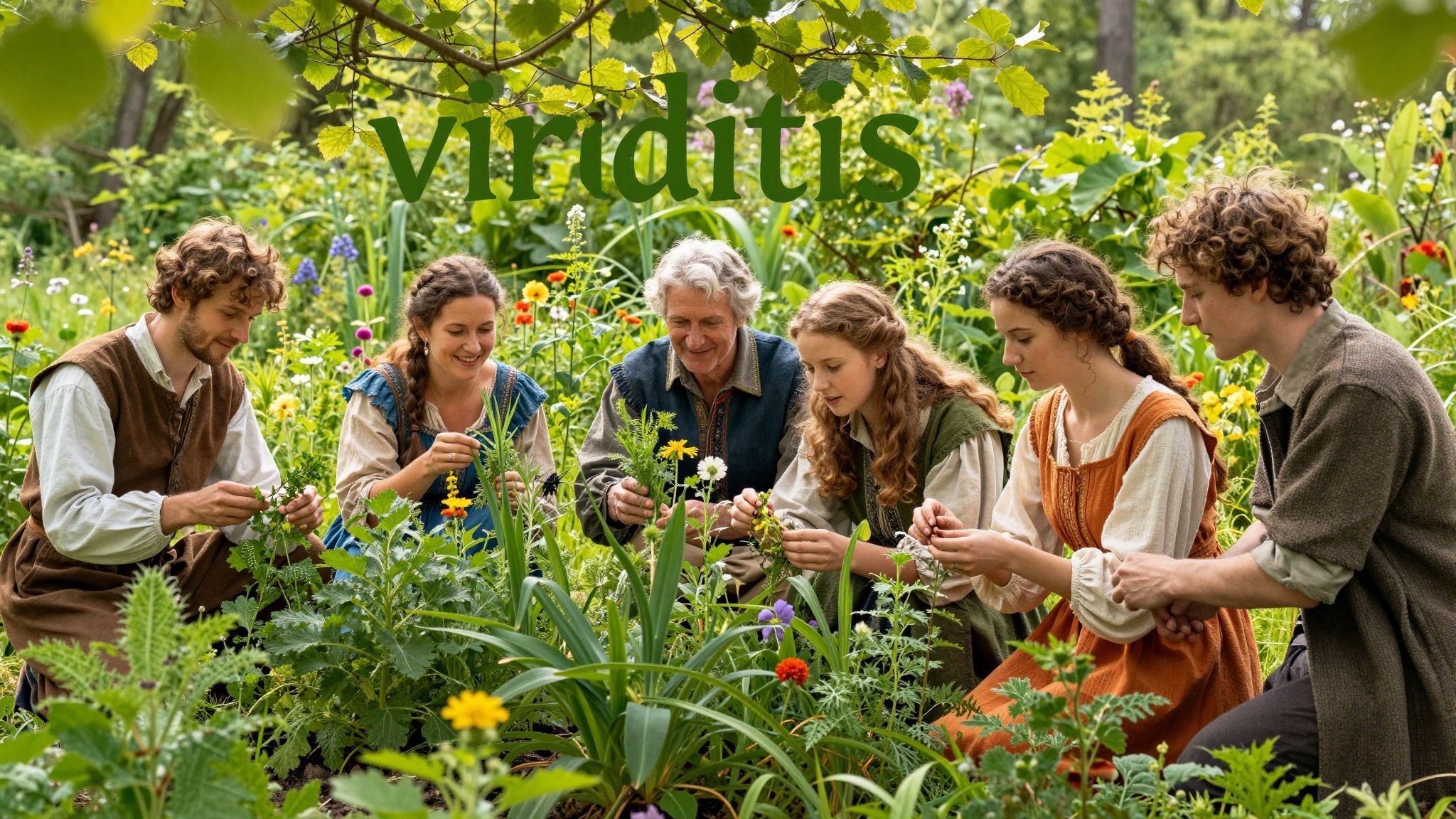 Hildegárd szerint a zöldesség az élet spirituális szimbóluma.