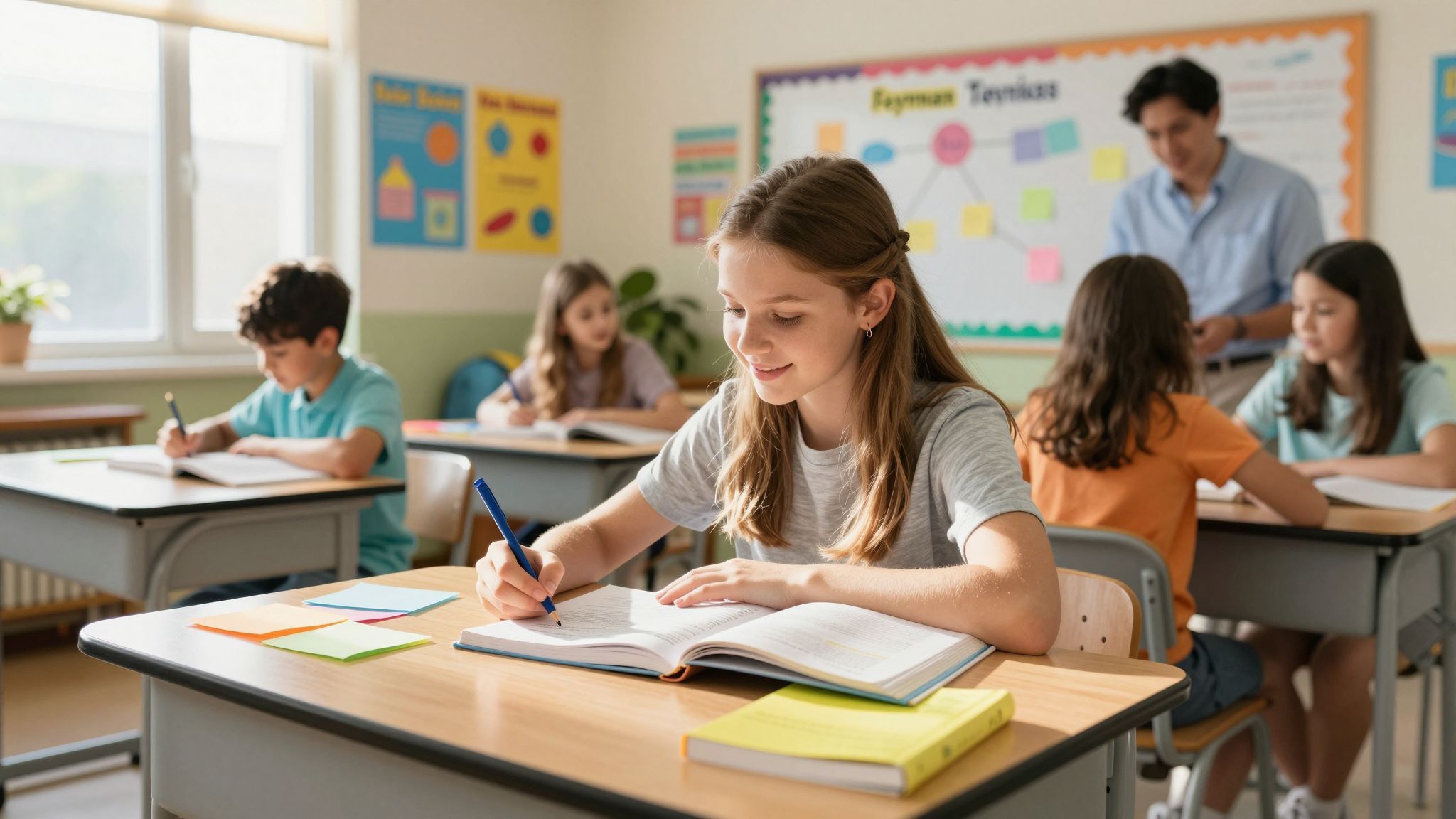 A Feynman-technika segít a bonyolult fogalmak megértésében.