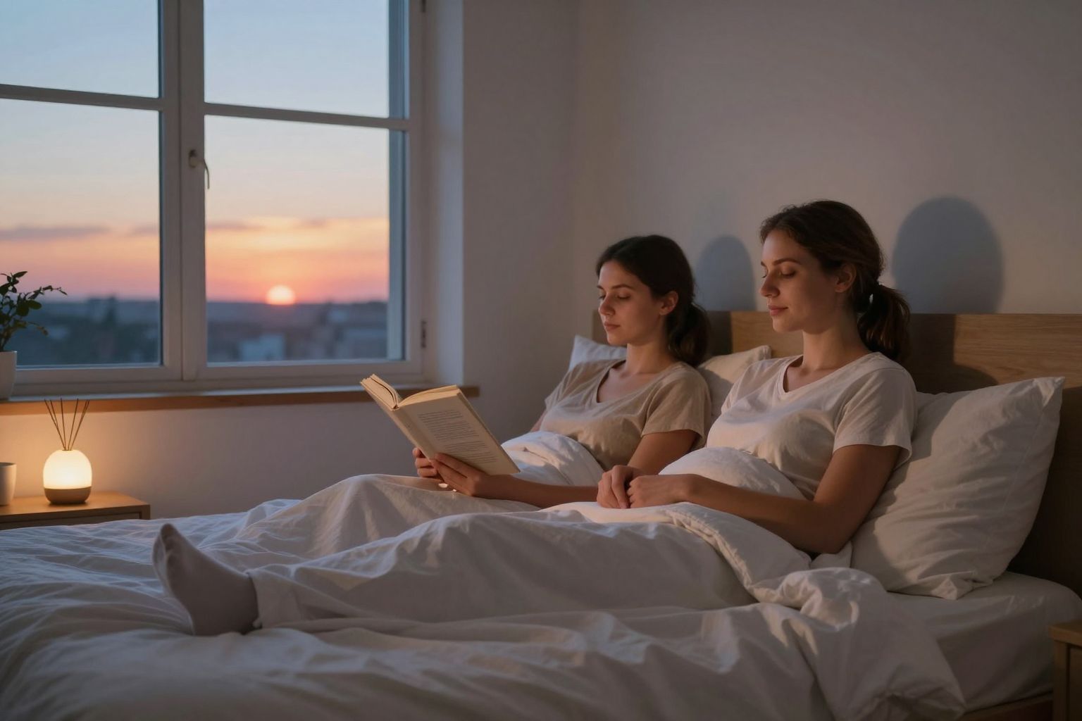 Az esti rituálék javítják a mélyalvás minőségét.