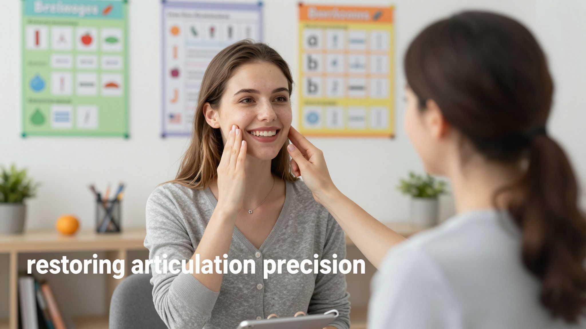 Az artikuláció precizitásának fejlesztése javítja a kommunikációt.