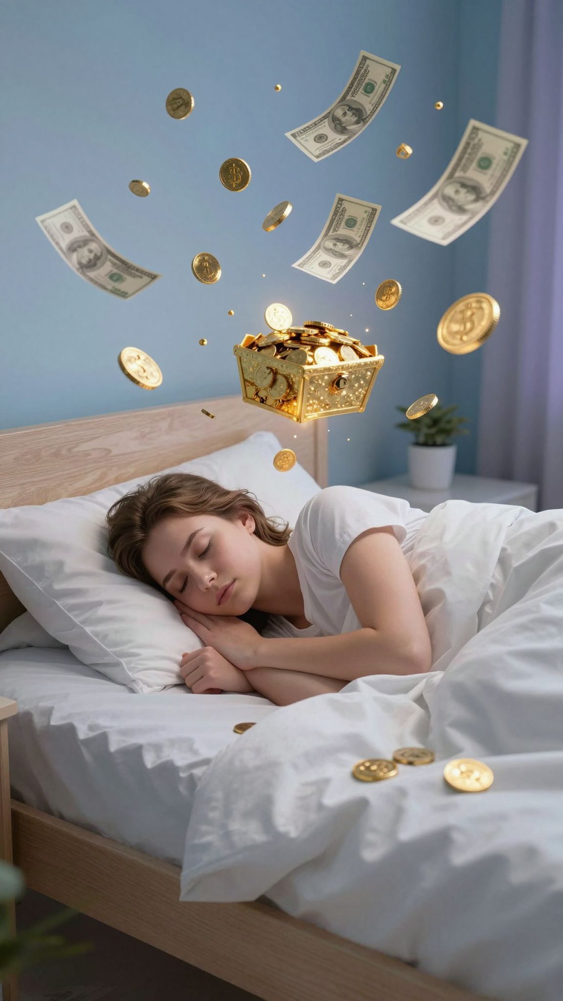 Álmainkban a pénz gyakran a belső értékeinket tükrözi.