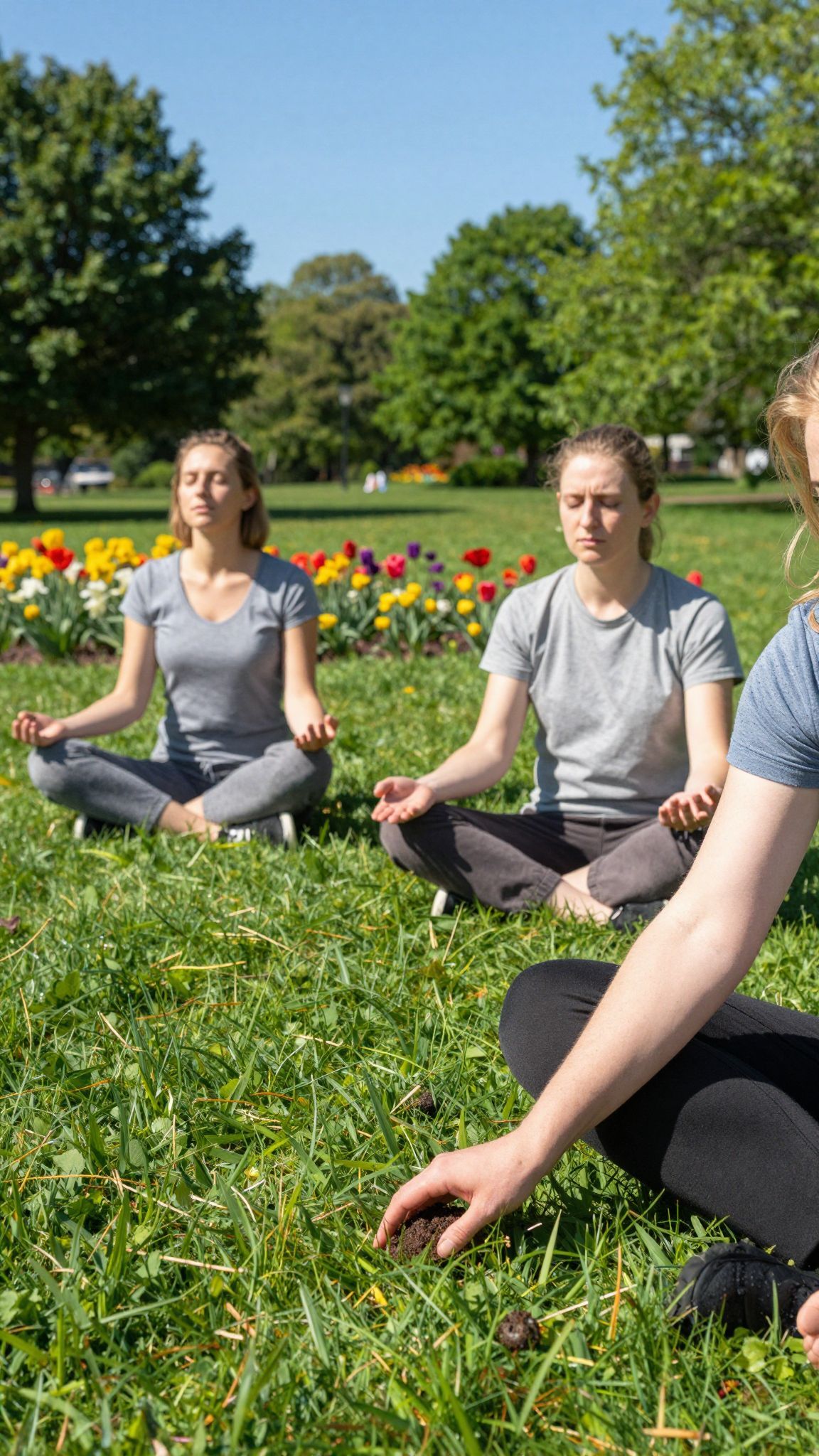 A természetes földelés segíthet a stressz csökkentésében.