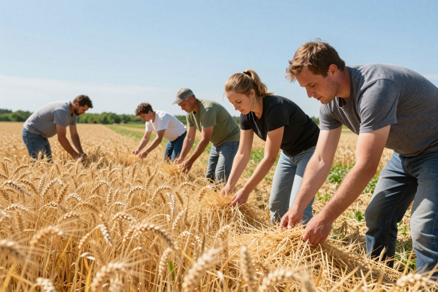 A búza és ocsú elkülönítése precíziós folyamat.