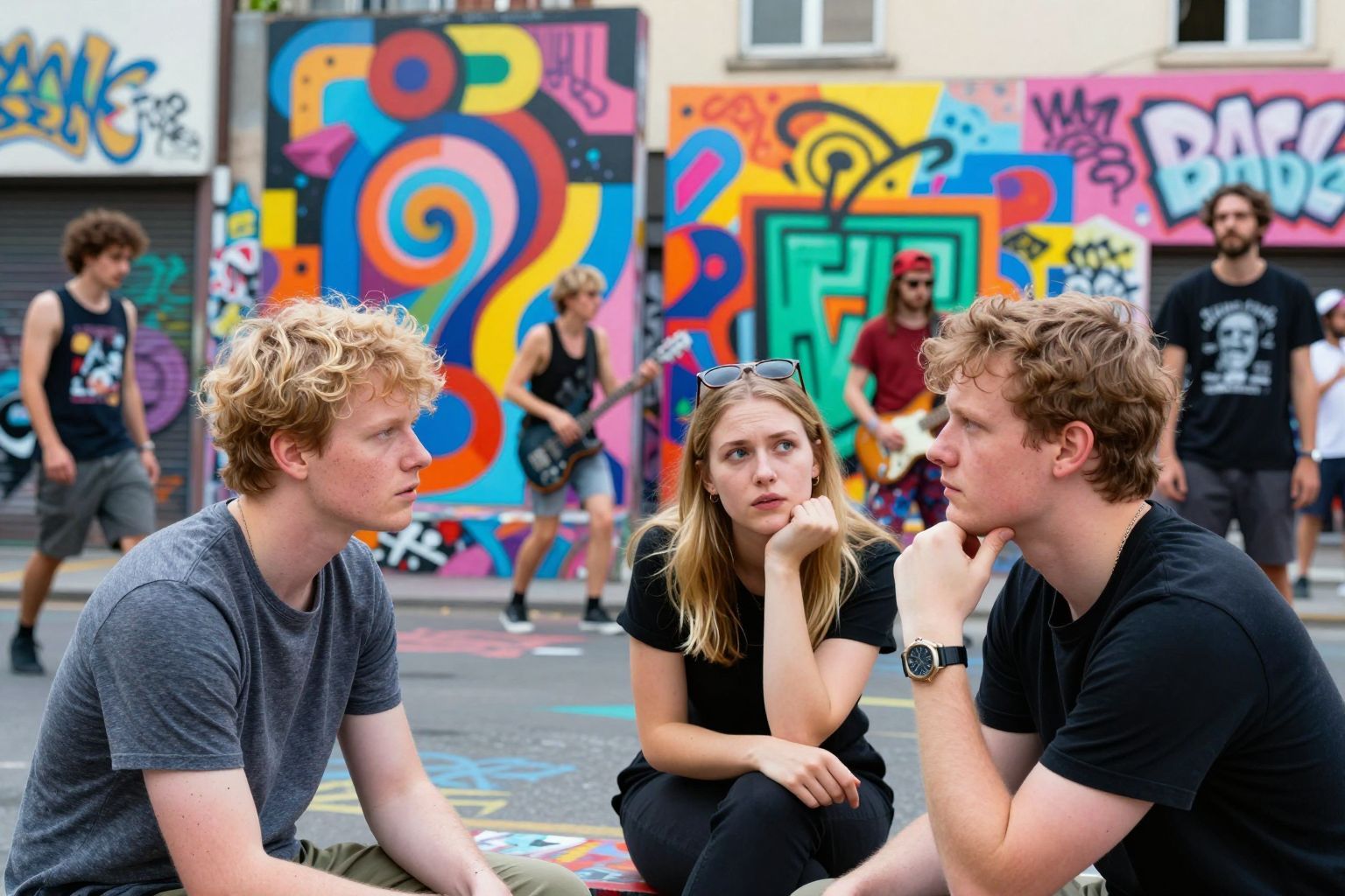 A nihilizmus gyakran provokatív művészeti kifejezésként jelenik meg.