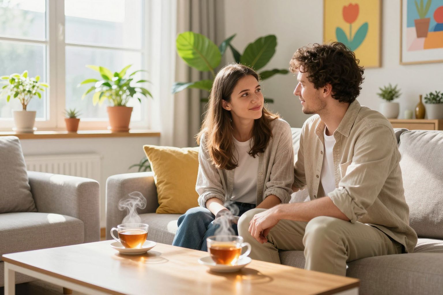 A nagyobb hazugságok után a bizalom lassan épül vissza.