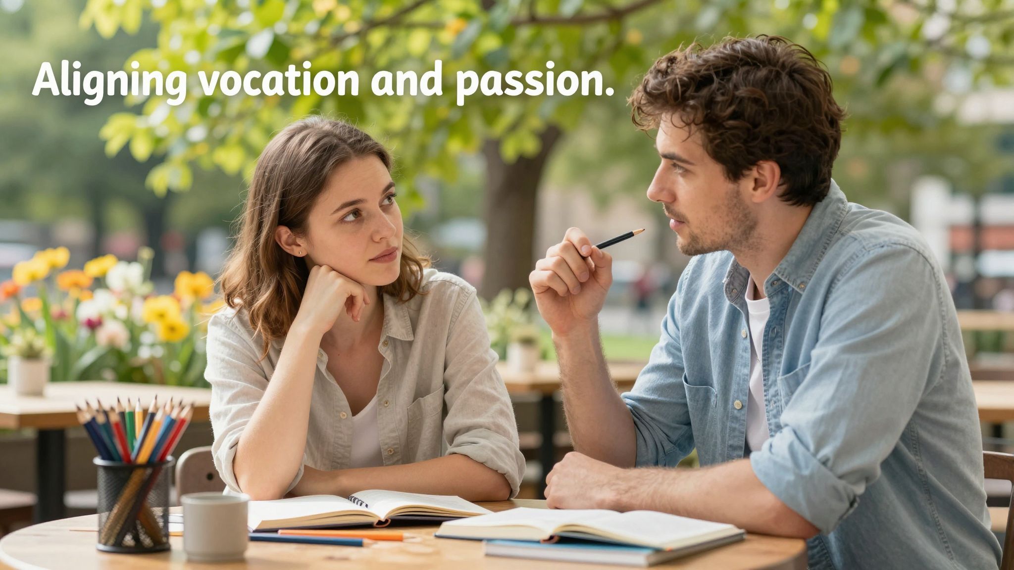 A hivatás és szenvedély összehangolása életünk boldogságához vezet.