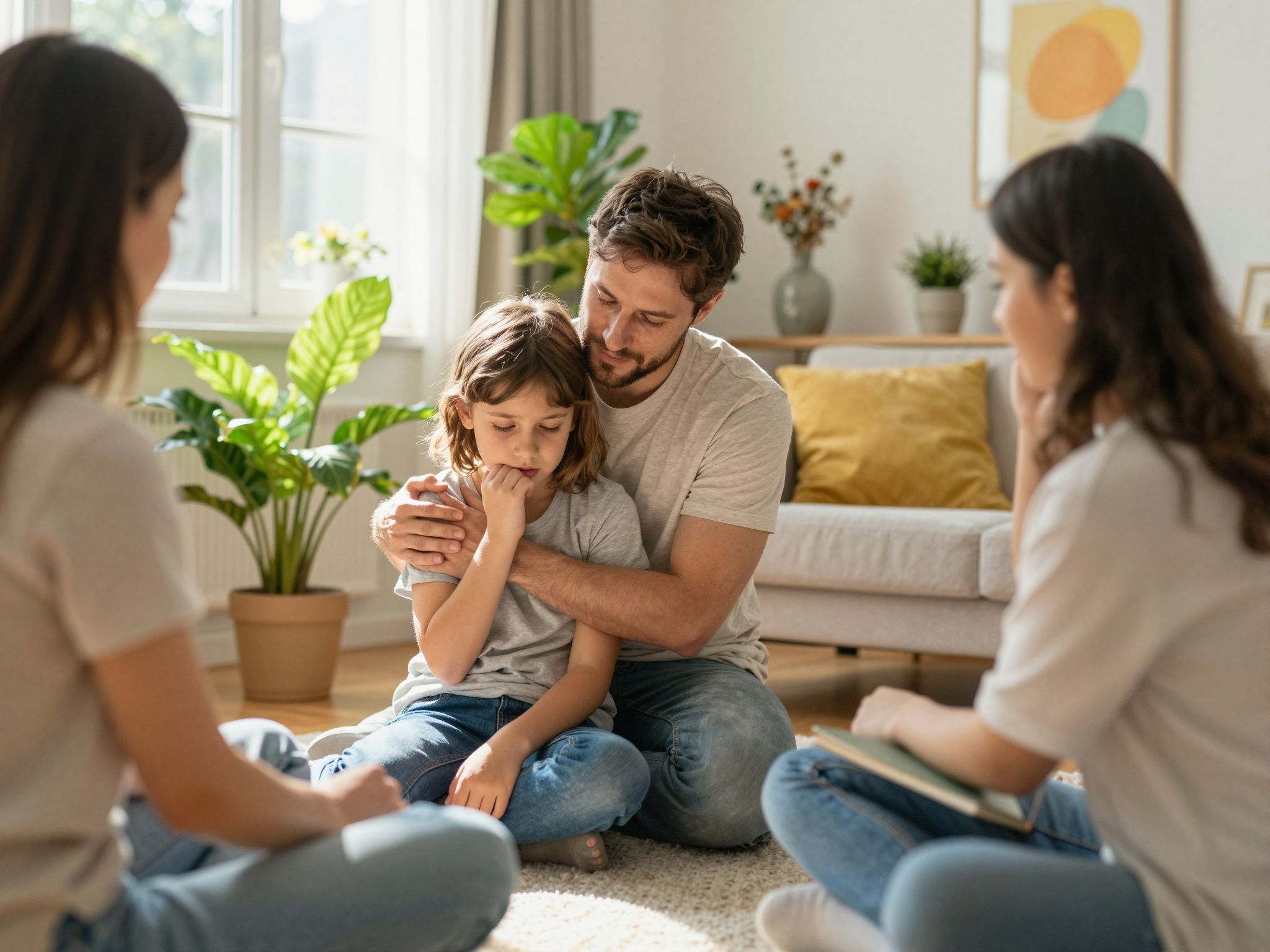 A hozzátartozók érzelmi támogatása segíti a rehabilitációt.
