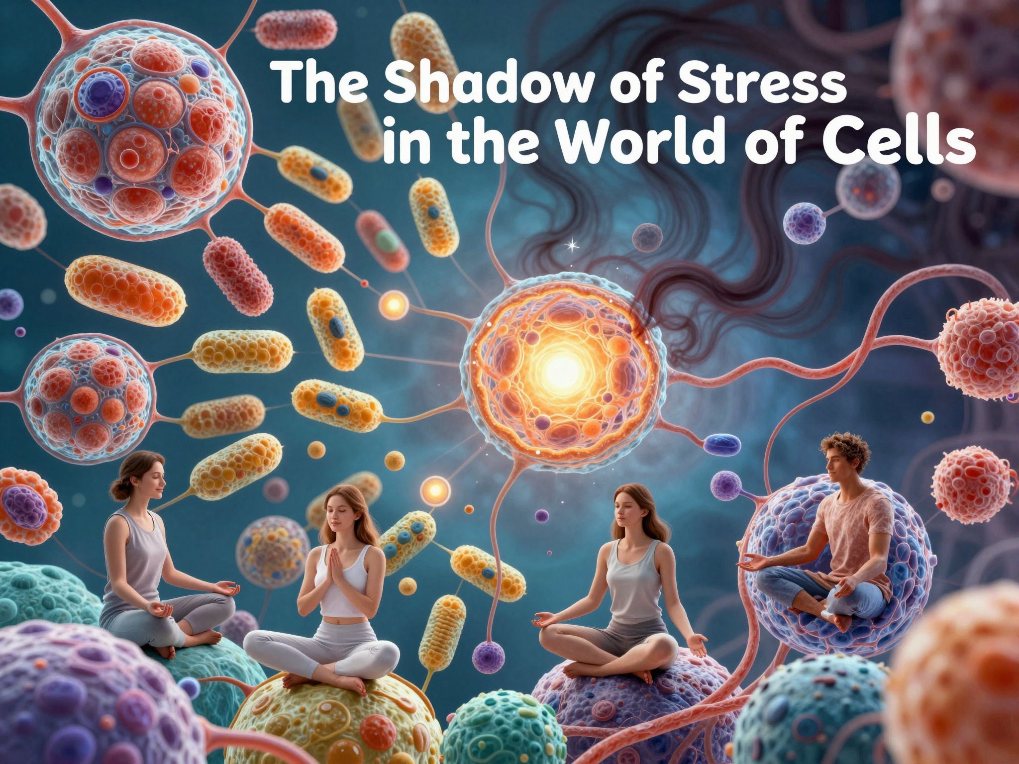 A stressz befolyásolja a sejtek biofotonkibocsátását.