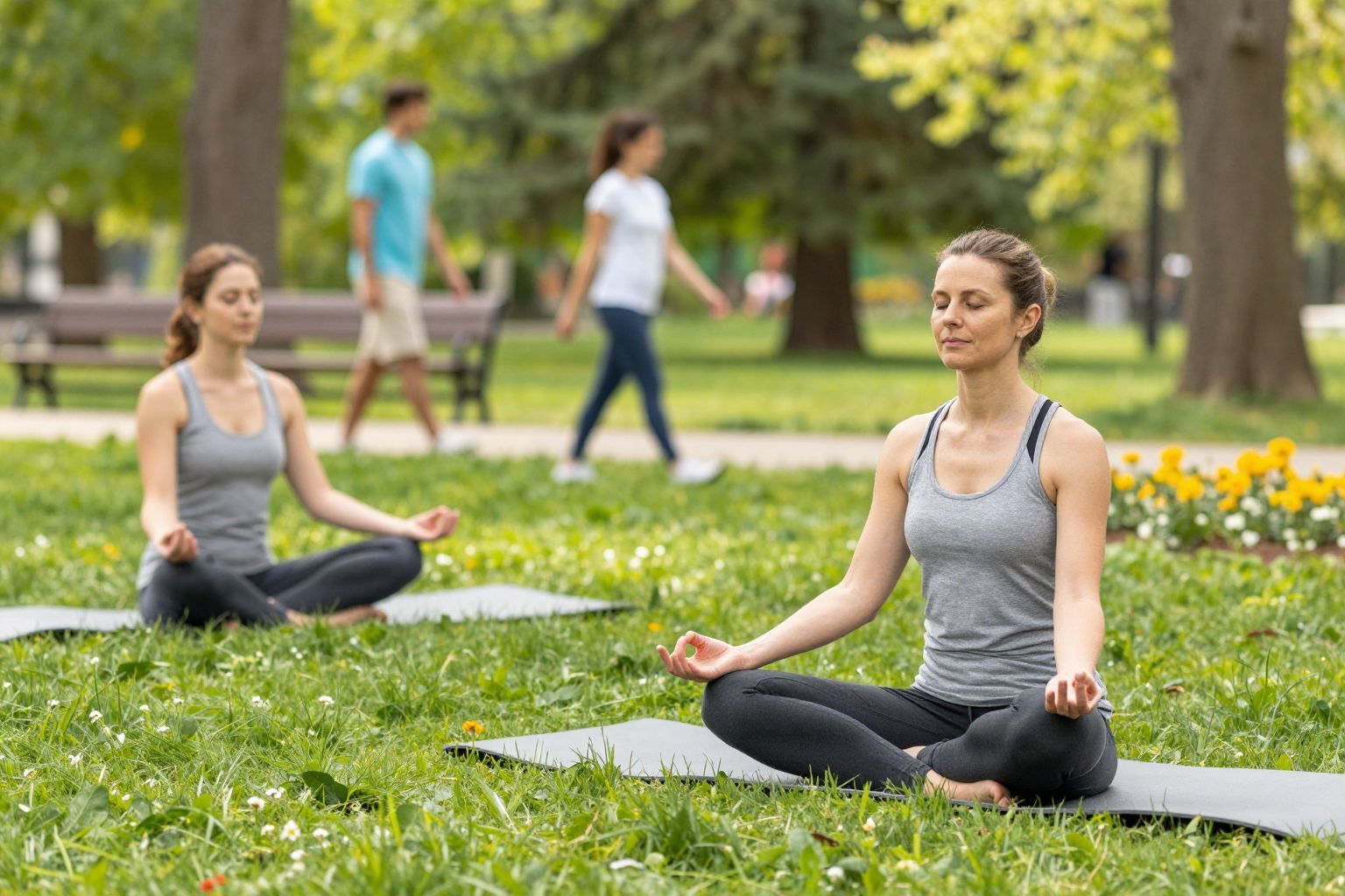 A légzőgyakorlatok segítenek a stressz csökkentésében.