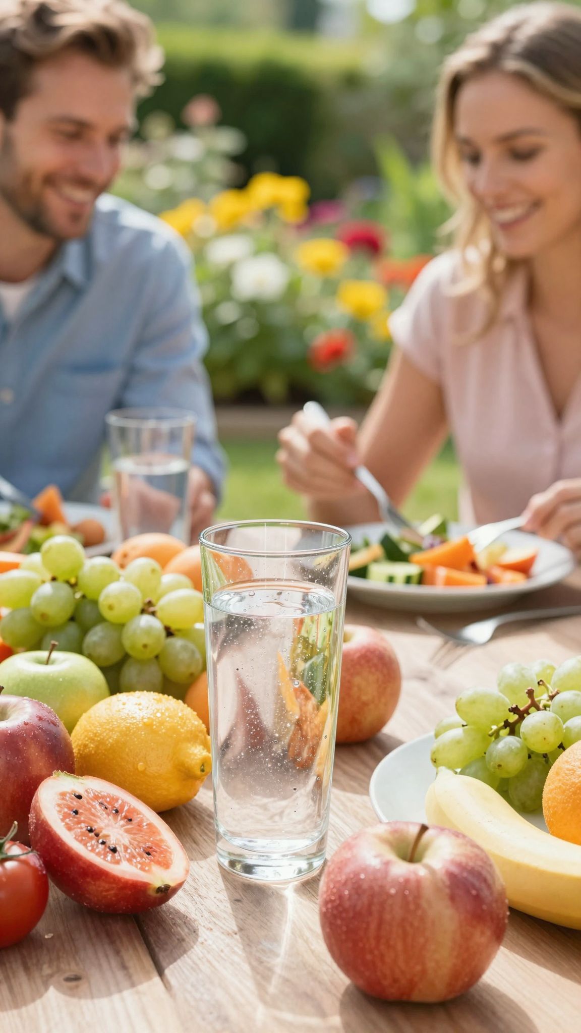 A víz nélkülözhetetlen az egészséges táplálkozáshoz és élethez.