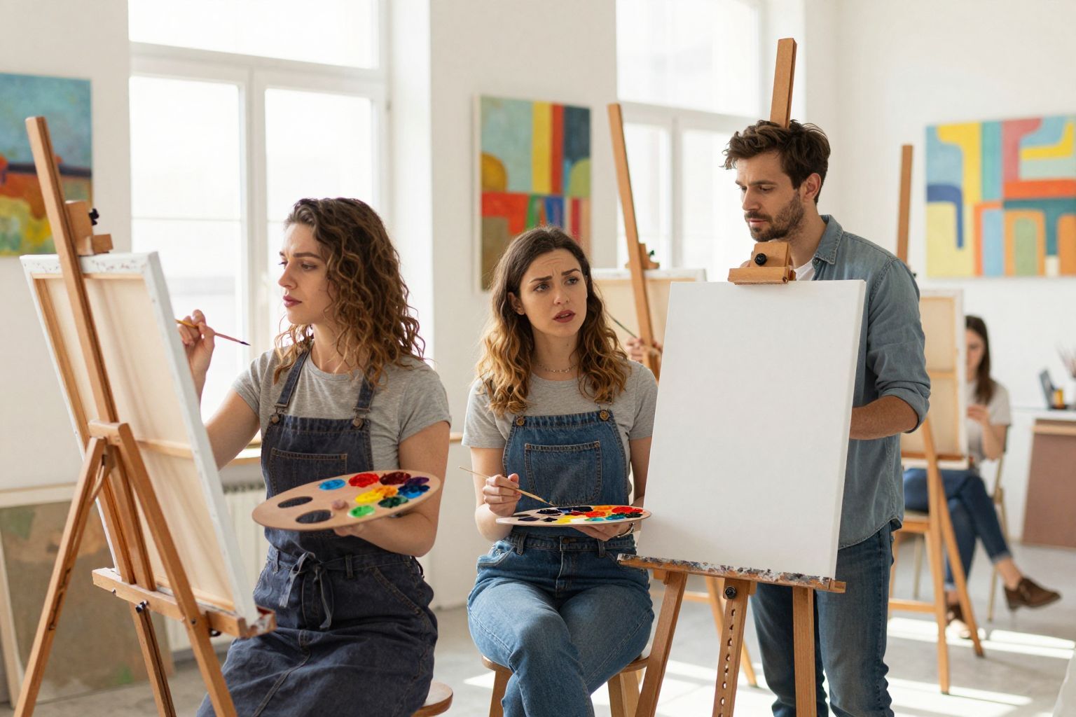 Az üres vászon kreatív lehetőségeket rejt magában.