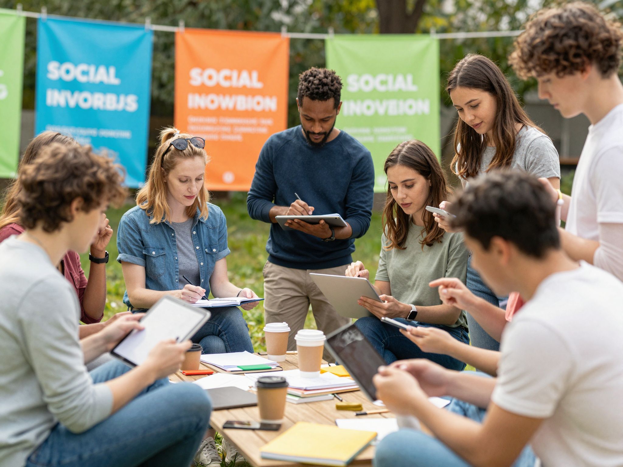 Az innováció új utakat nyit a társadalmi kihívások kezelésére.