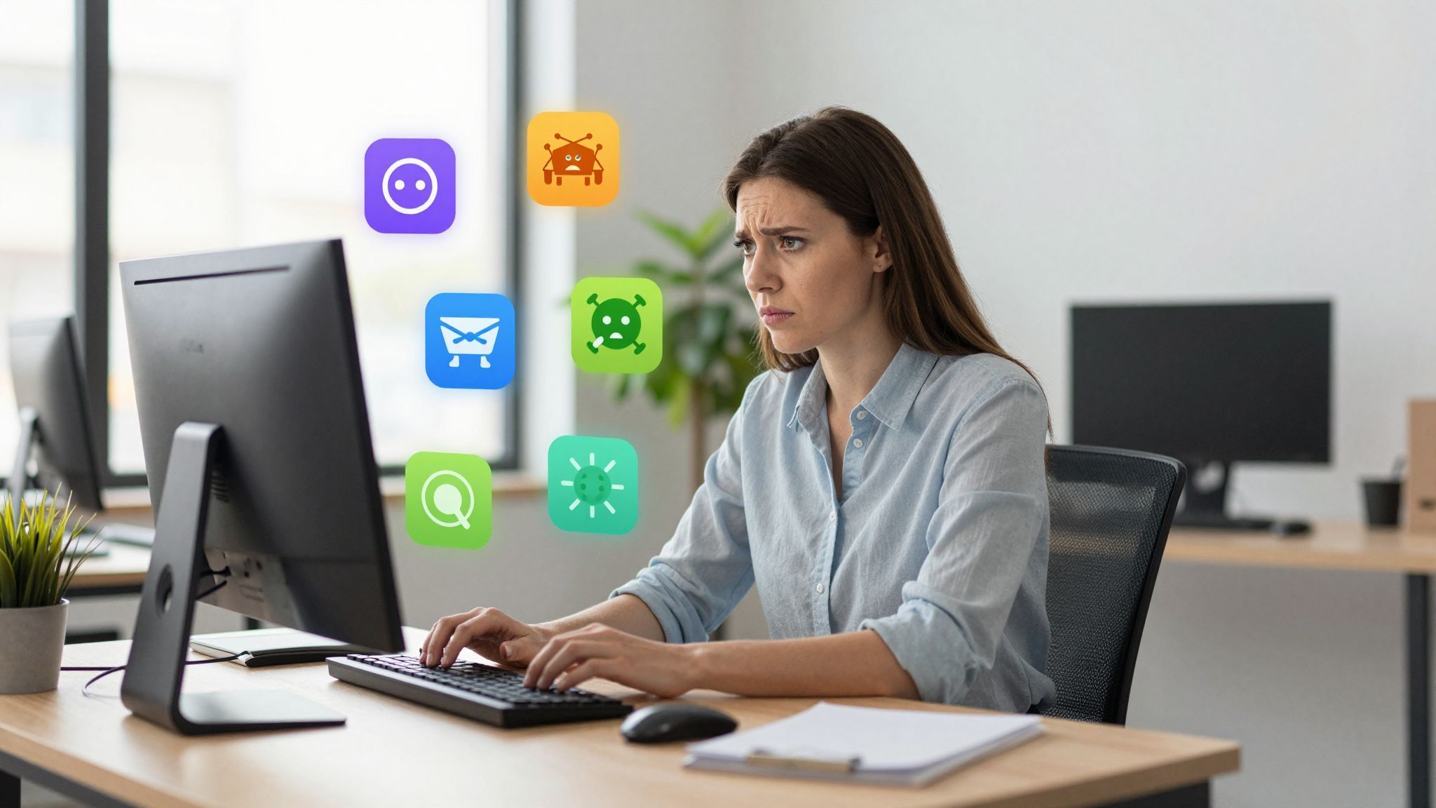 A gyakori képernyőhasználat szembetegséget és fáradtságot okozhat.