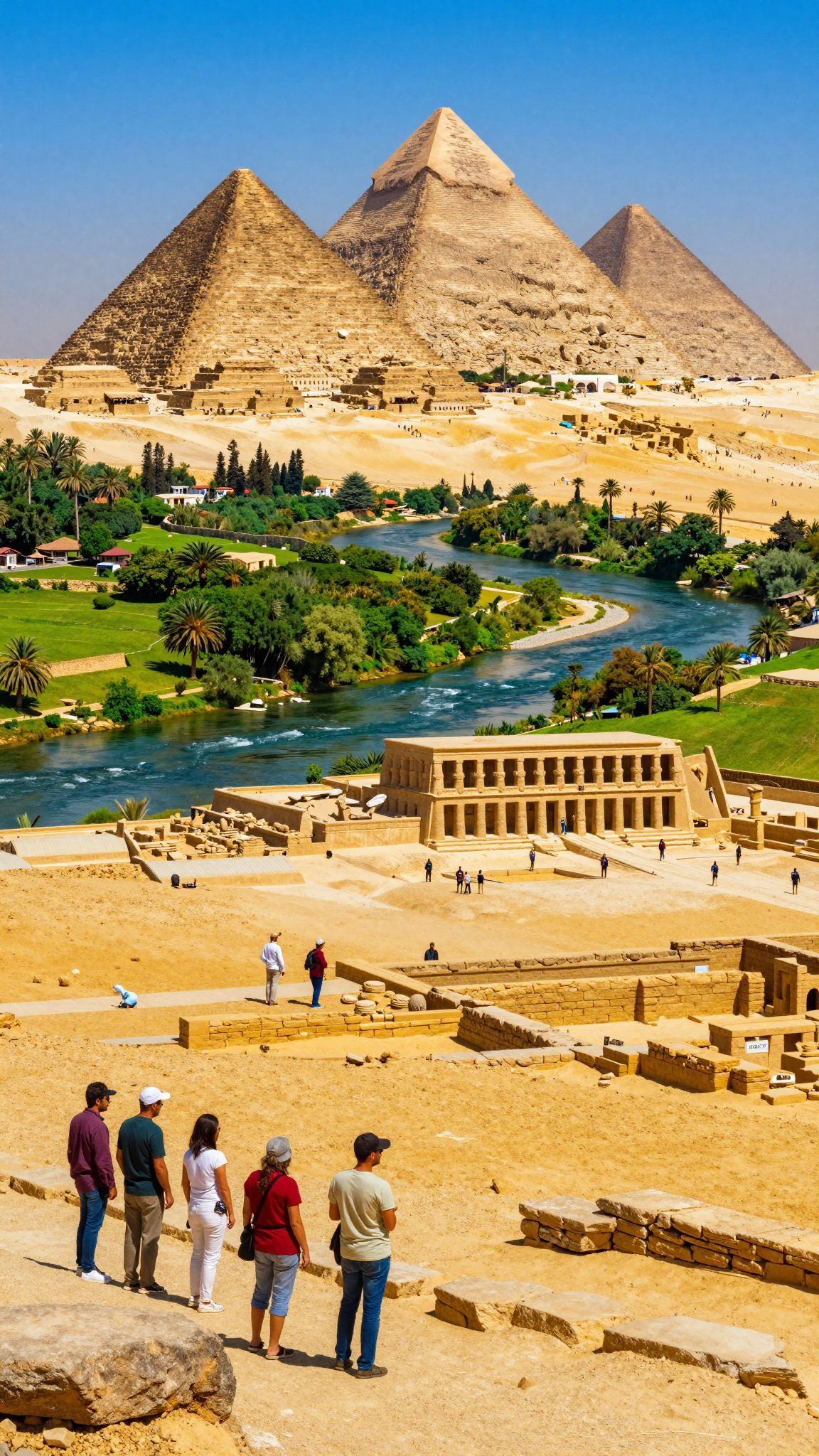 A Nílus évente megújítja Egyiptom földjét és kultúráját.