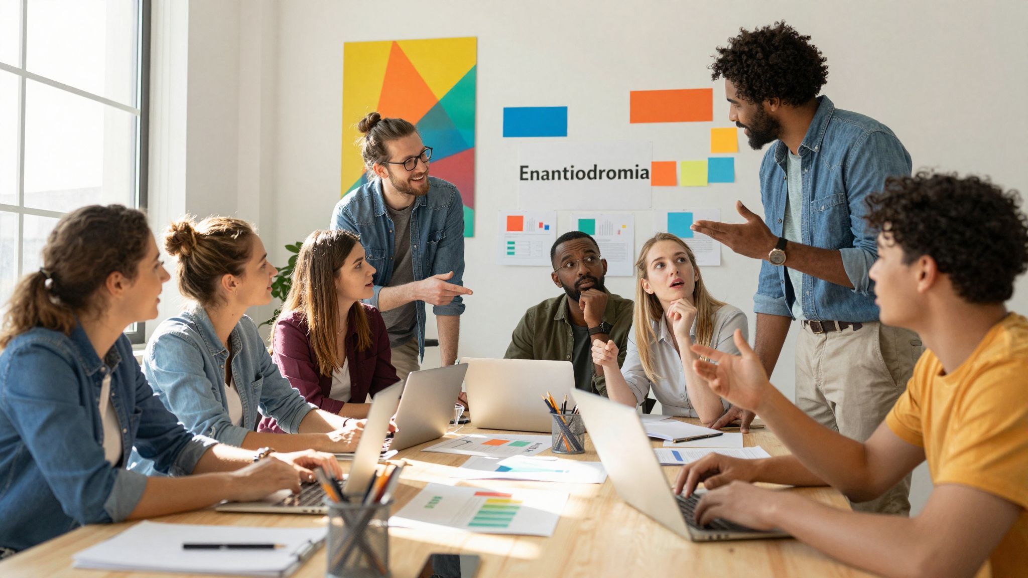 Az enantiodrómia együttműködéssel segít a tudat fejlődésében.