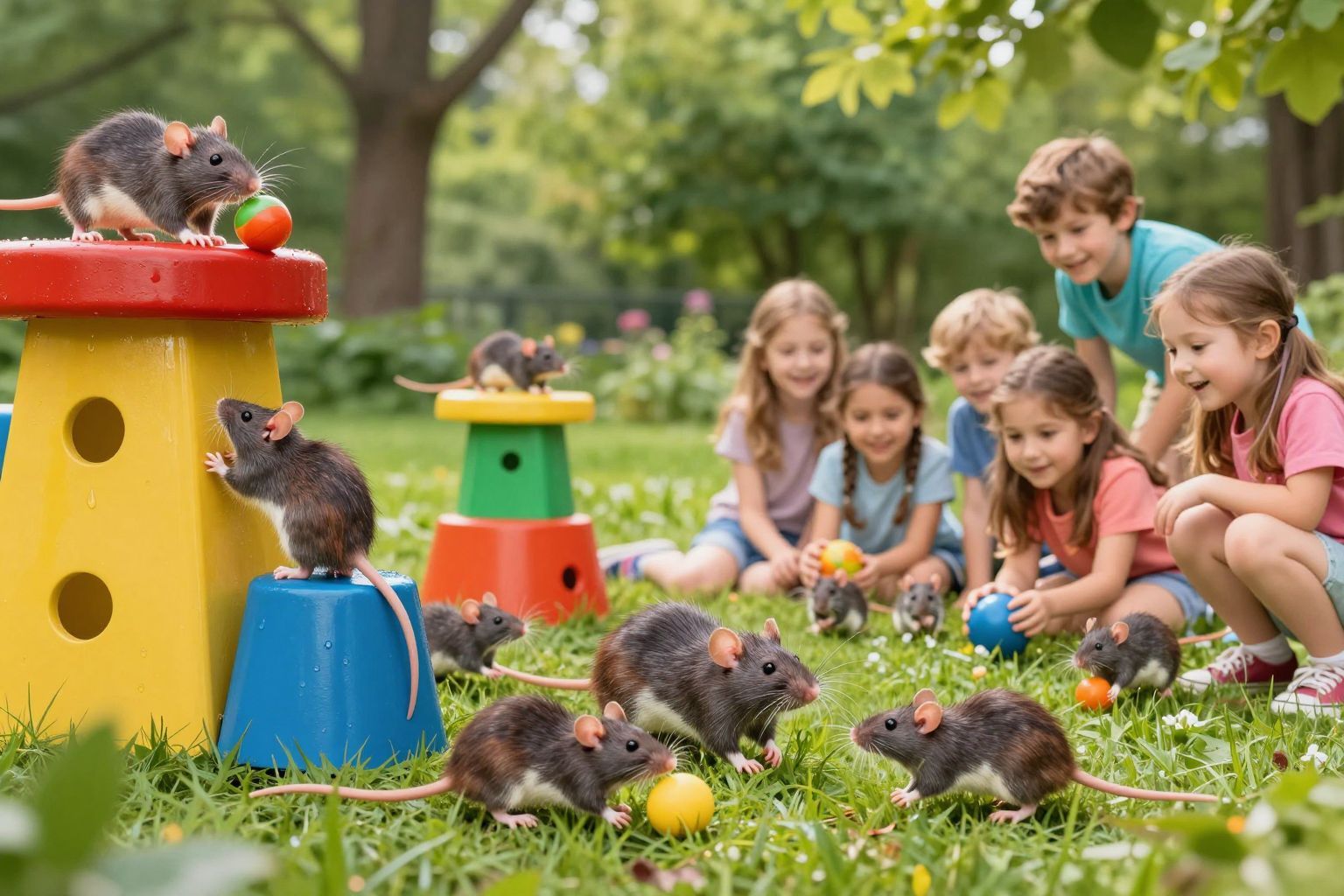 A boldog patkányok nem keresnek menekülést a drogokban.