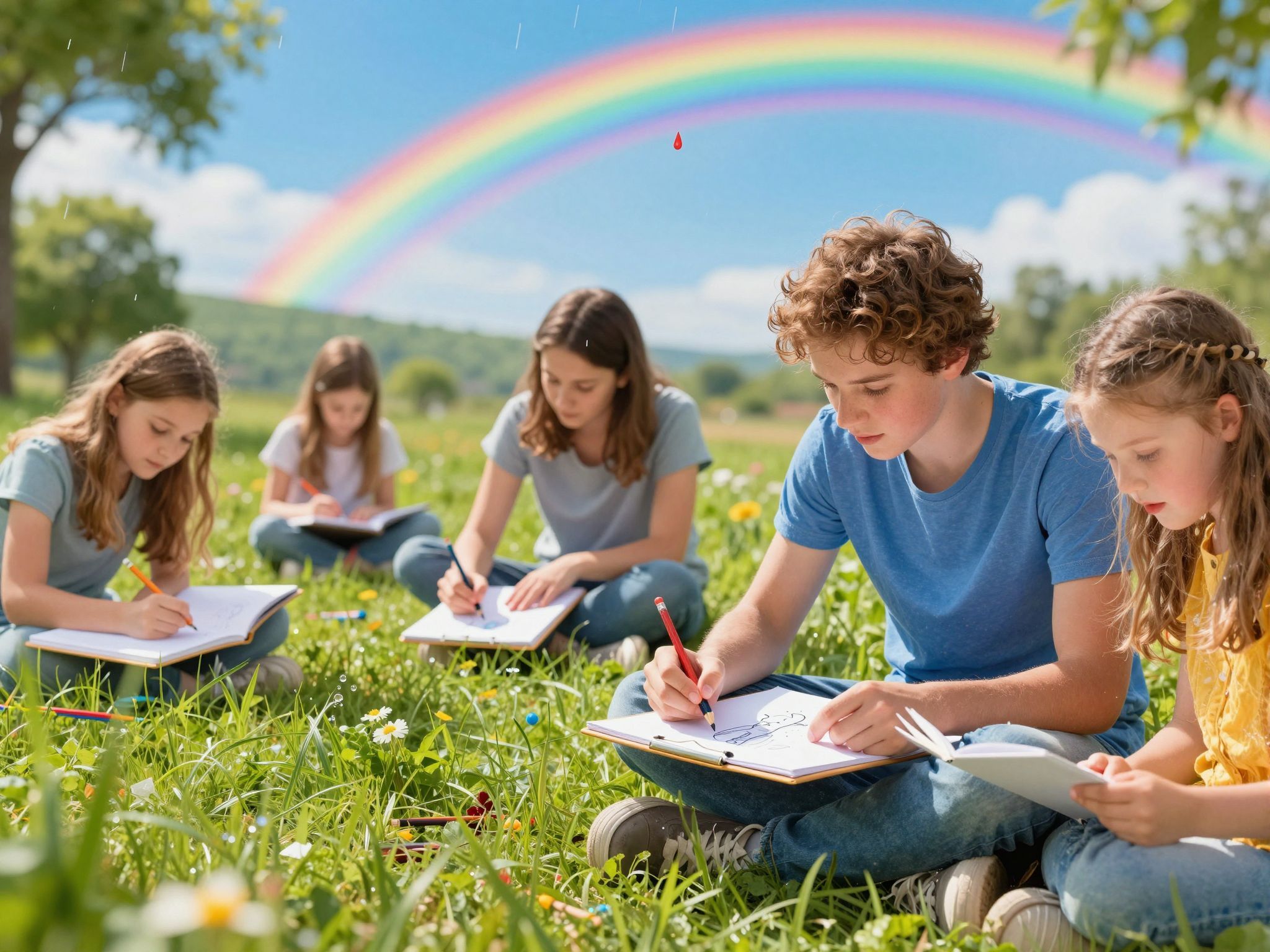 A ceruza segít az érzelmek kifejezésében és feldolgozásában.