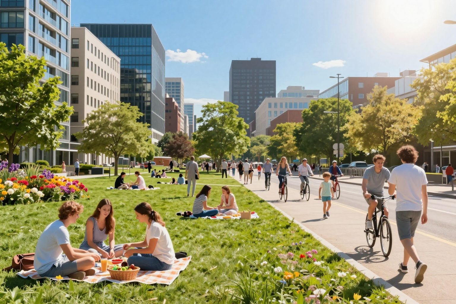 A városi hőszigetek növelik a hőség miatti stresszt.